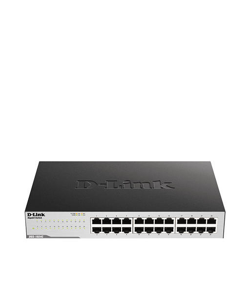Switch D-Link không POE (3 Năm | Vỏ nhựa / Vỏ Sắt)
