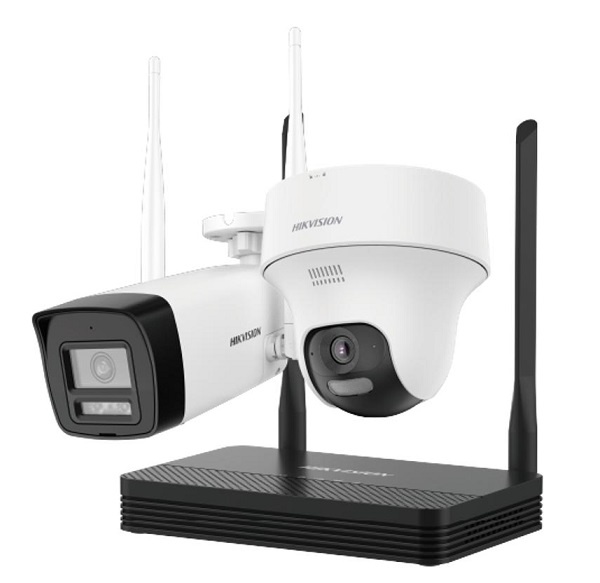 Bộ Combo 2MP Camera Wi-Fi HIKVISION đóng gói sẵn  bao gồm: 1 NVR, 1 Thân, 1 tùy chọn)
