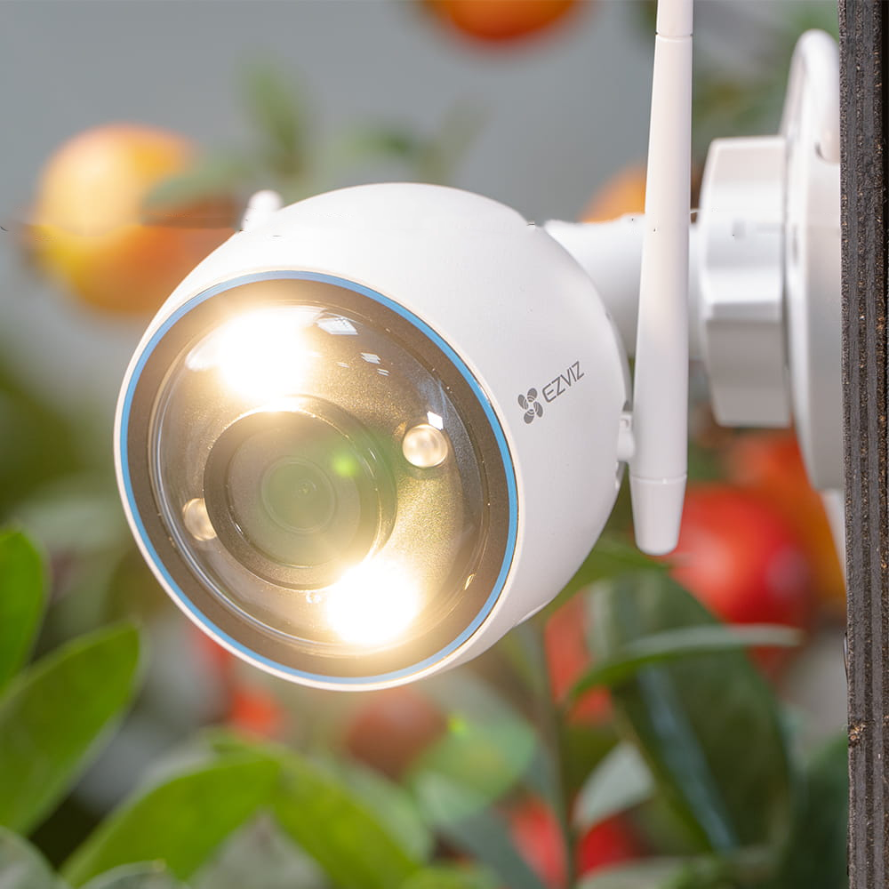 Camera Thân 5MP EZVIZ H3C-5M-COLOR (3K) - Ban đêm CÓ MÀU | Đàm Thoại | 30fps | Góc Chéo 95° | IP67 | Thùng 30c