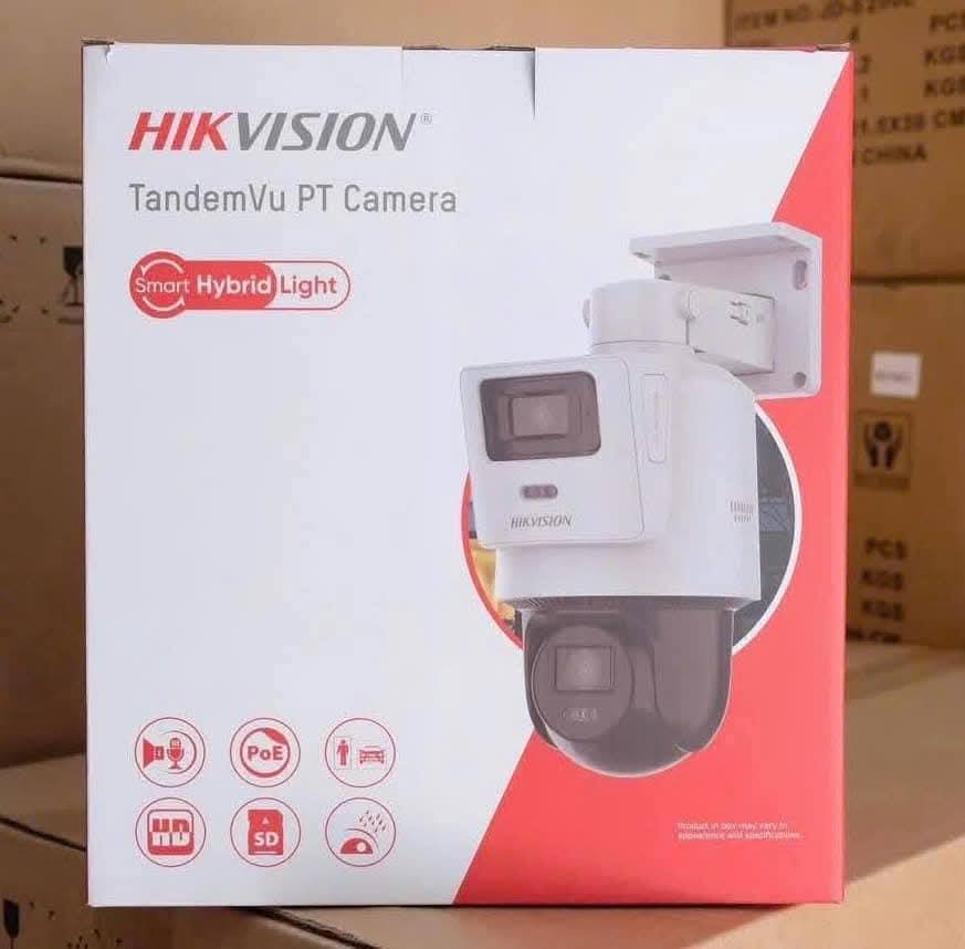 IP Camera Speed Dome 4MP Hikvision 2 mắt 2 khung hình DS-2SE2C400MWG-E/14 và  PTZ DS-2SE3C404MWG-E/14