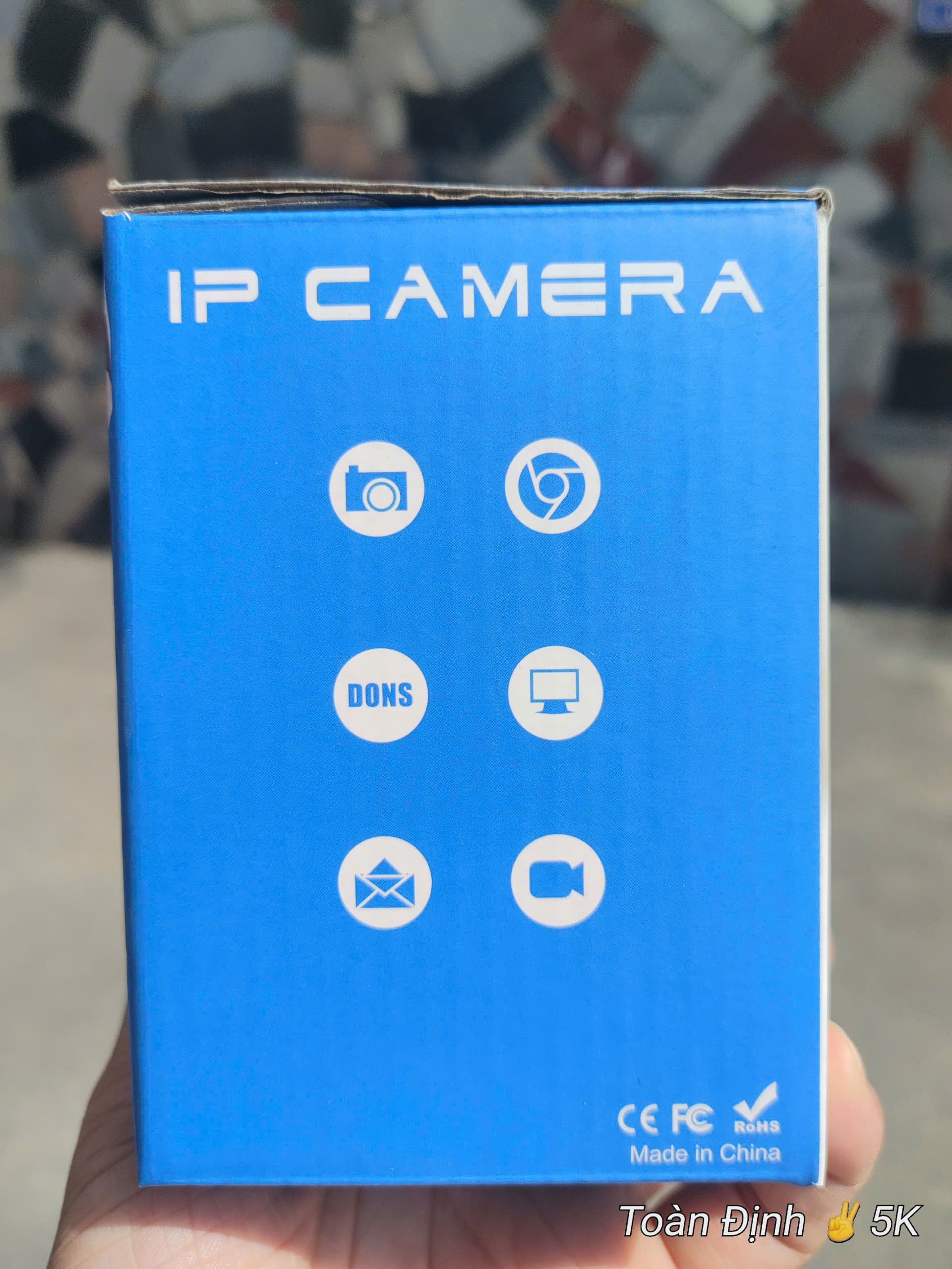 Camera Wi-Fi C6N Pro 10MP phiên bản YOOSEE A8LN (No LAN, sạc Micro USB, xoay 360 độ , gọi thoại 2 chiều, có màu ban đêm, thùng 30c)