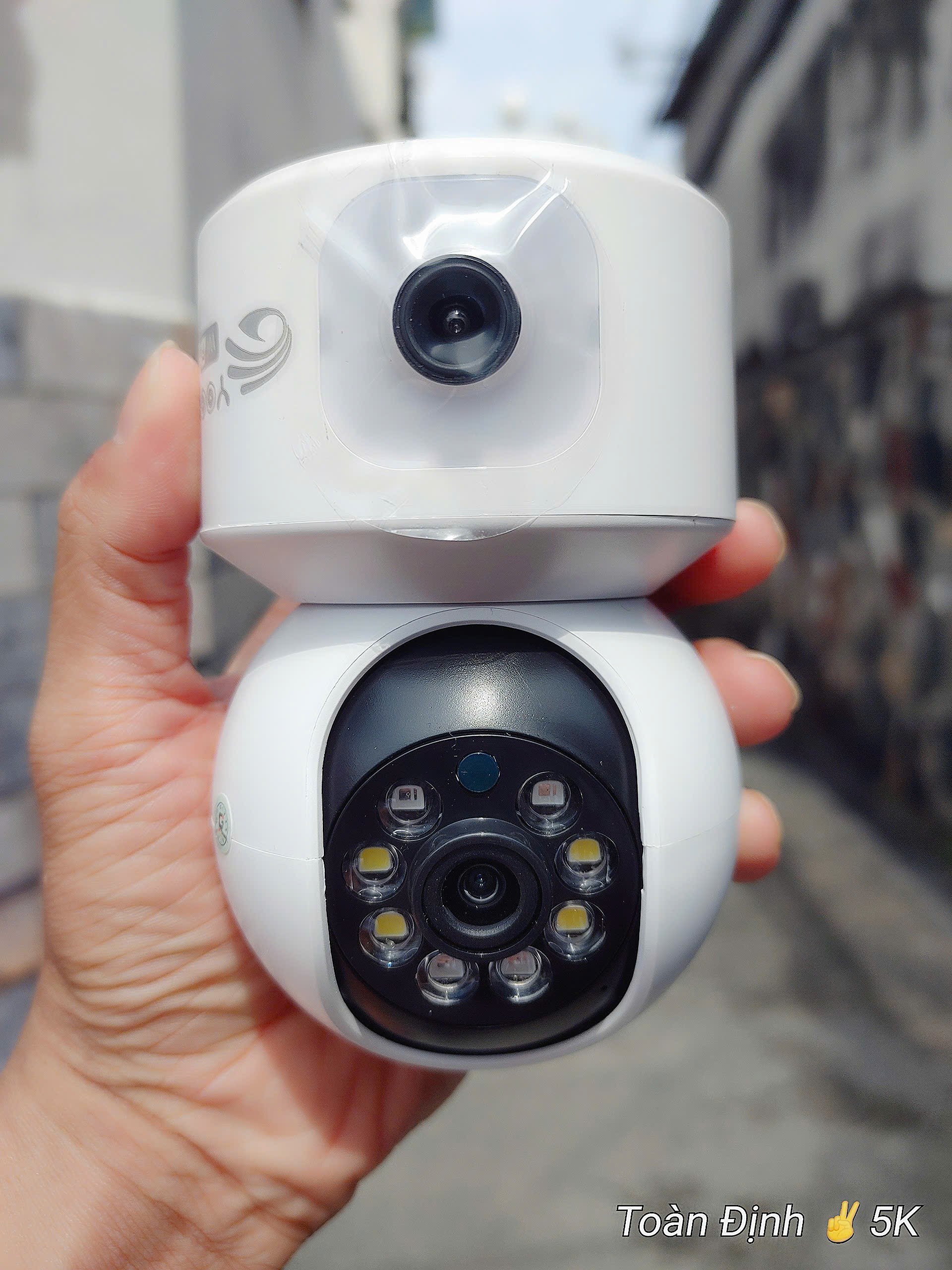 YOOSEE QS415S-12MP Camera Wi-Fi 2 mắt (Thùng 30 hộp | Bảo hành 12 tháng)