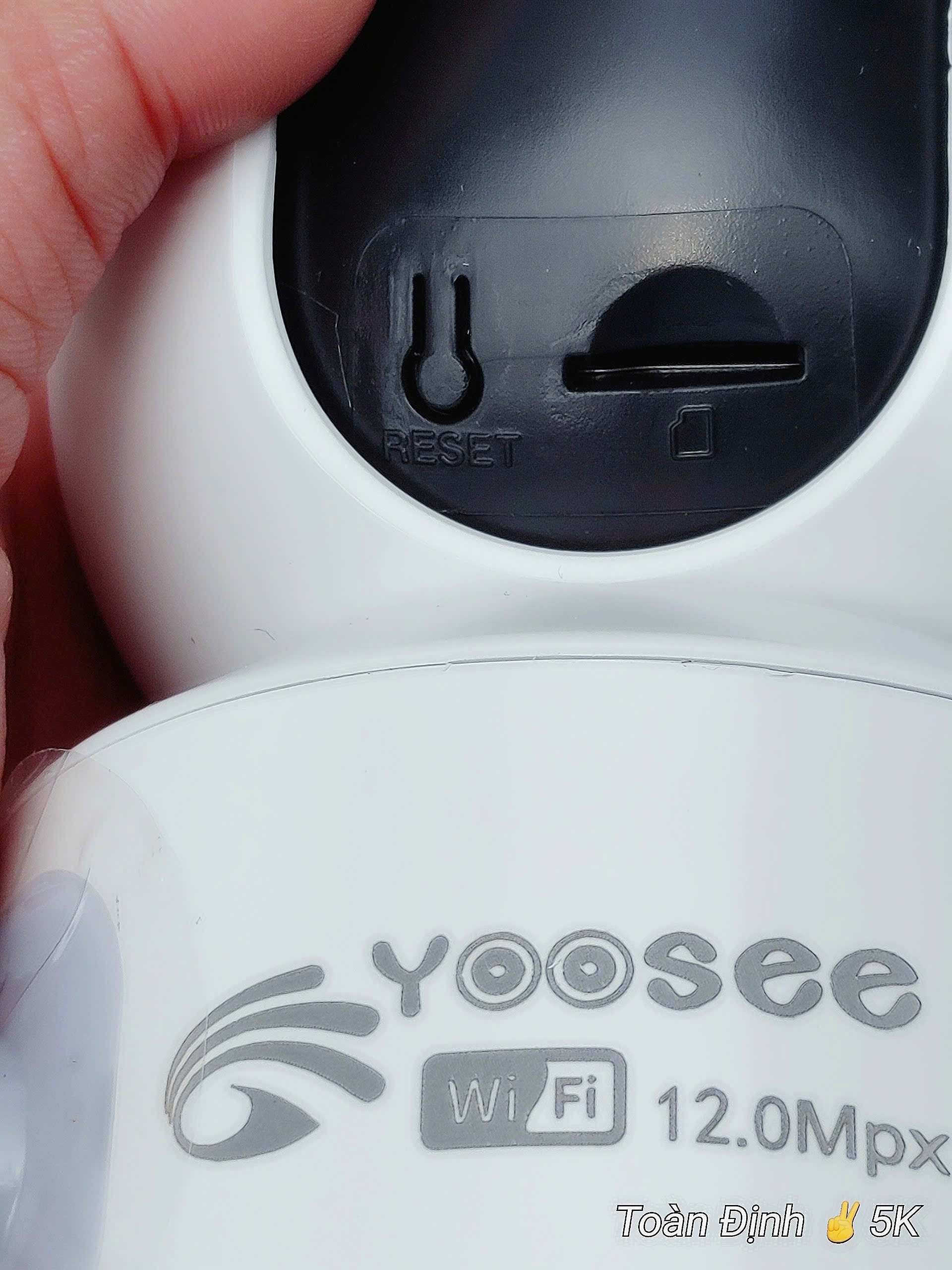 YOOSEE QS415S-12MP Camera Wi-Fi 2 mắt (Thùng 30 hộp | Bảo hành 12 tháng)