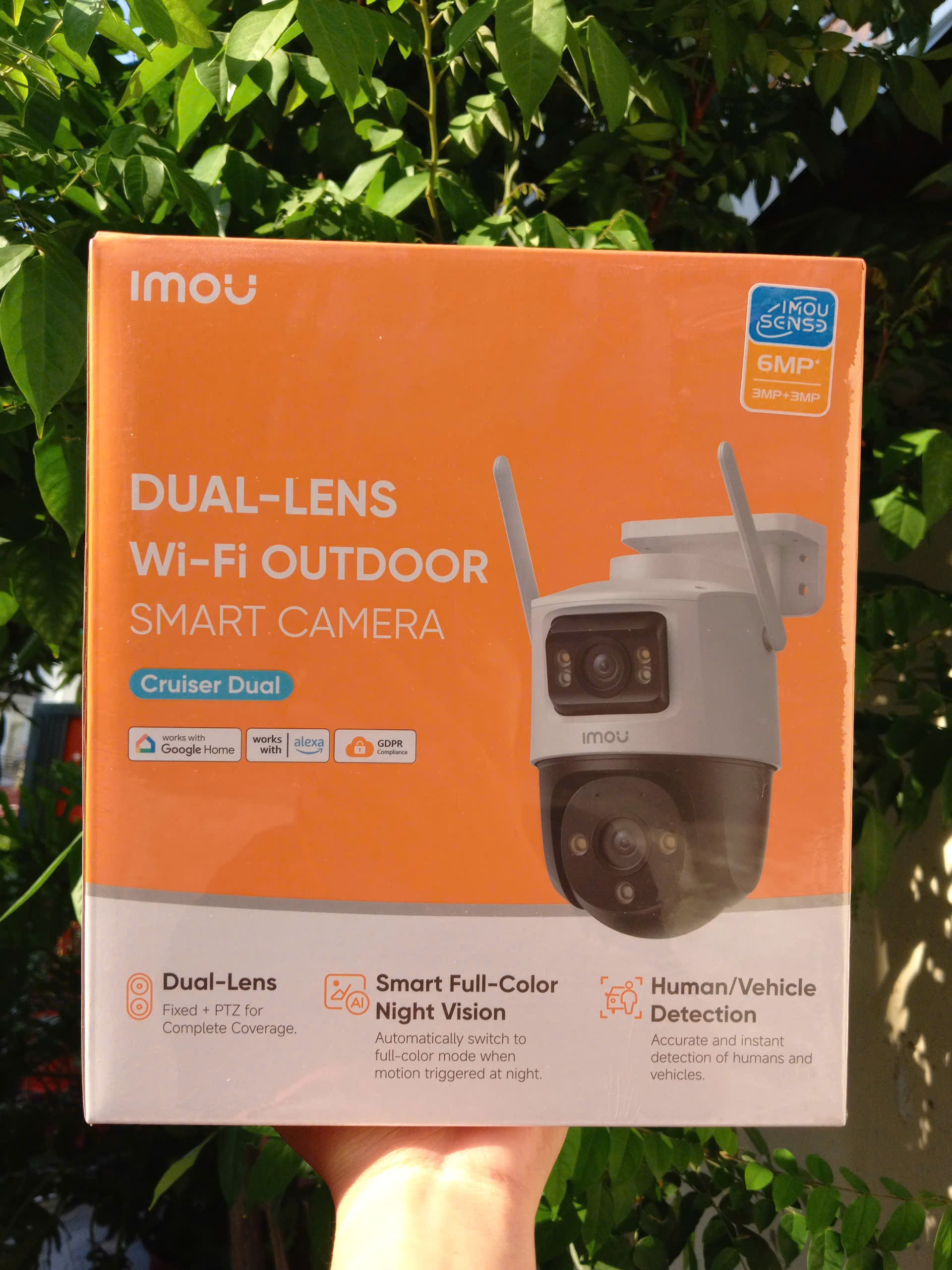 IMOU S7XP 6MP (Camera Wi-Fi Cruiser Dual | Outdoor | FullColor | Có đèn báo động trắng | Dual Lens 3MP+3MP)