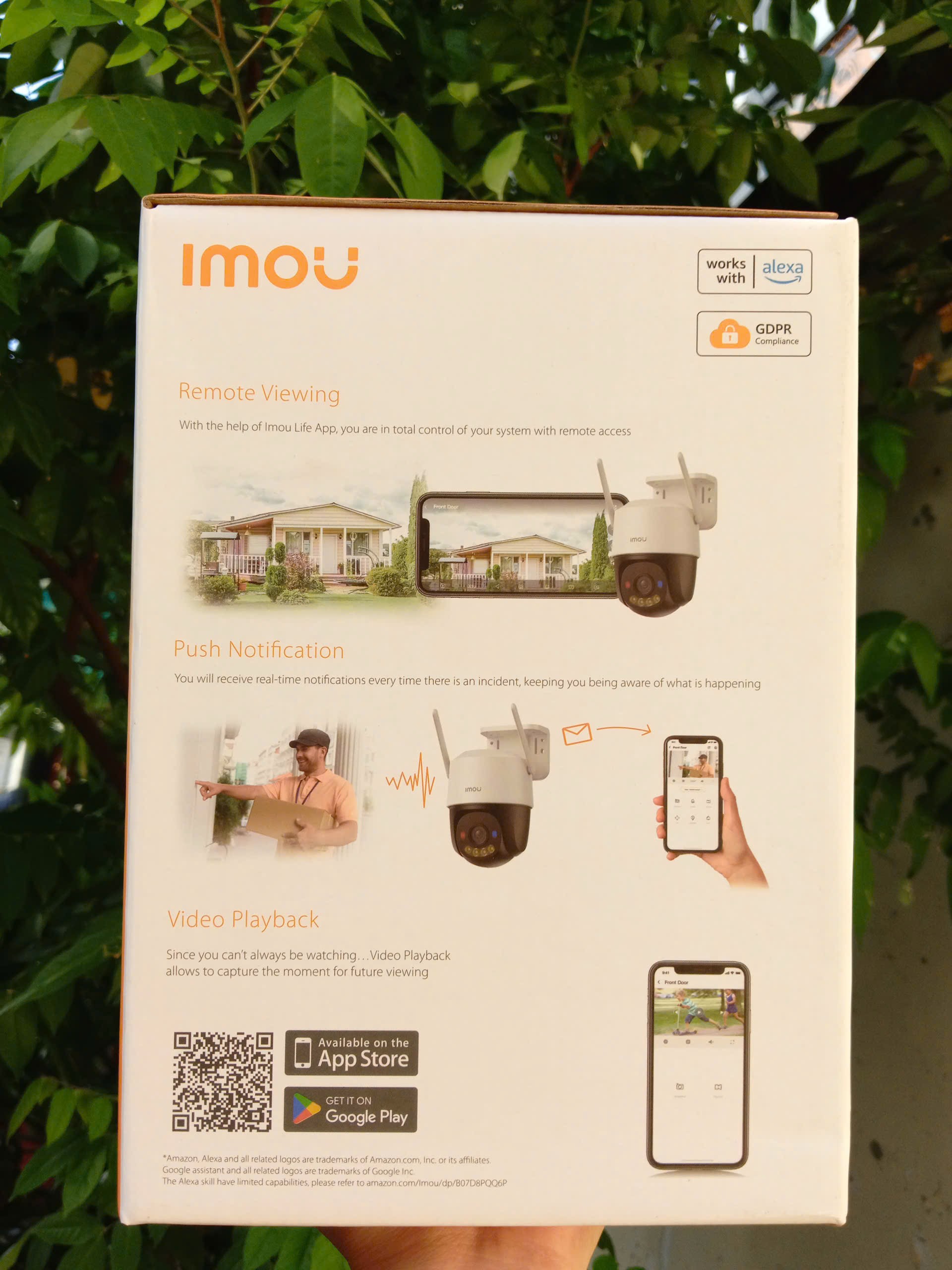 (Hiếm) 4G camera IMOU K7FP-3HOTE-4G (3MP | Outdoor | FullColor | Sóng sim 4G mọi nhà mạng Việt Nam)