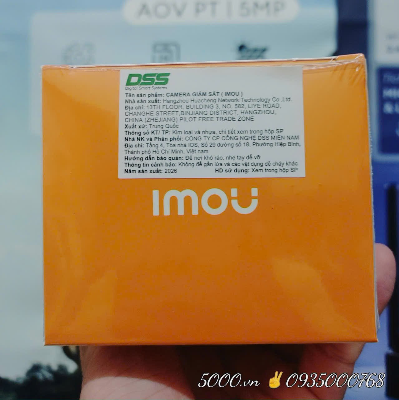 IMOU C32 2K 3MP - Tem 2026 | Cube đế Nam châm | Đàm thoại | Nhận thẻ 512GB | Onvif | H.265