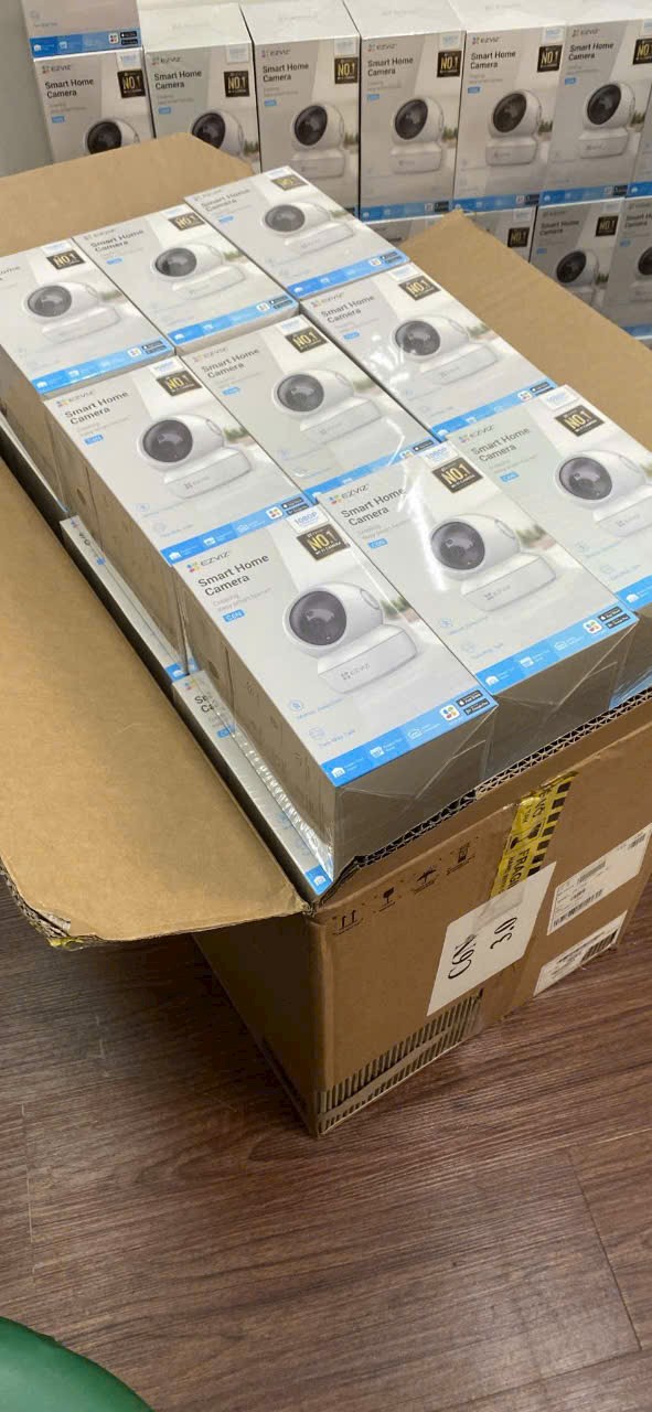 EZVIZ C6N 2MP 1080P huyền thoại - Camera Wi-Fi C6n 2MP Quay Quét 360 Độ, Chạm để gọi điện, Đàm thoại 2 chiều, ban đêm trắng đen, thùng 30 cái