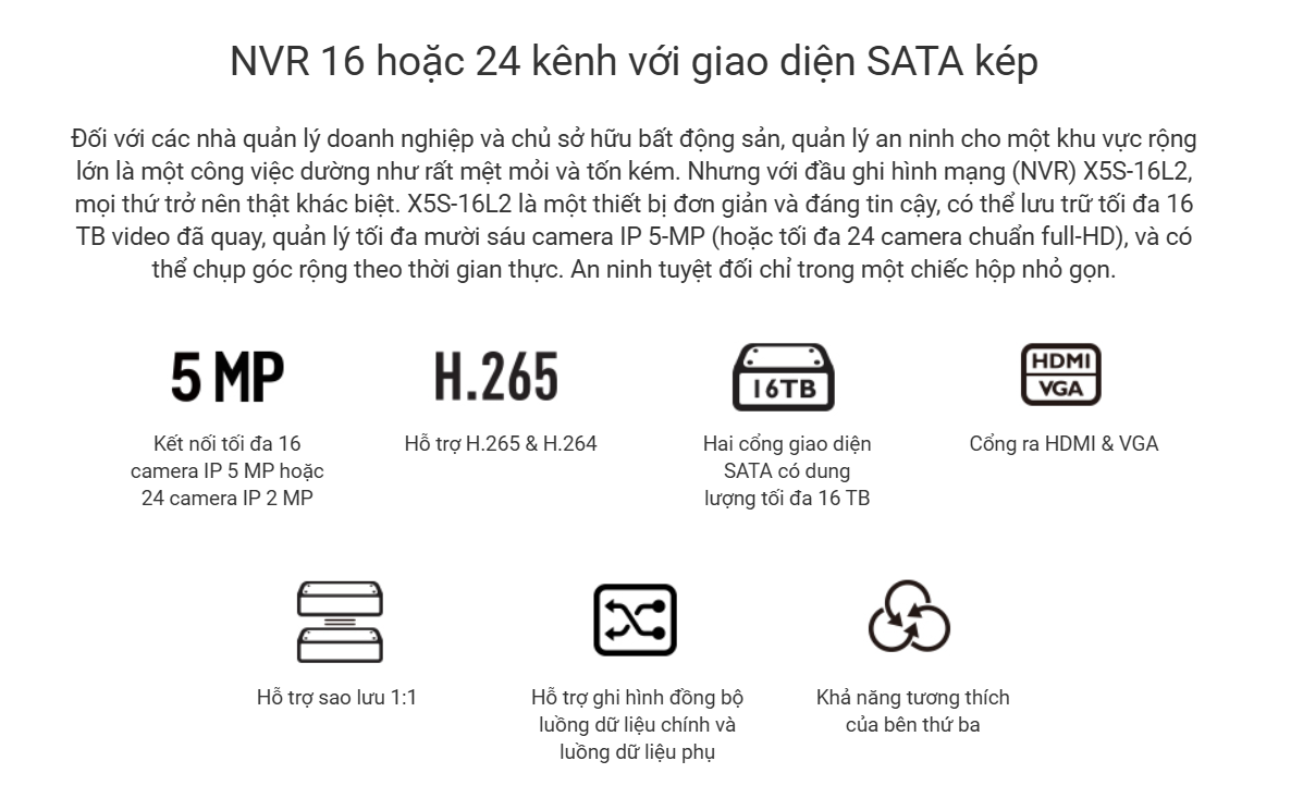 NVR 4 kênh EZVIZ X5S-4W 5MP - Đầu ghi hình Wi-Fi, khuyên dùng với Camera Ezviz H5, H4, H3C, H1C