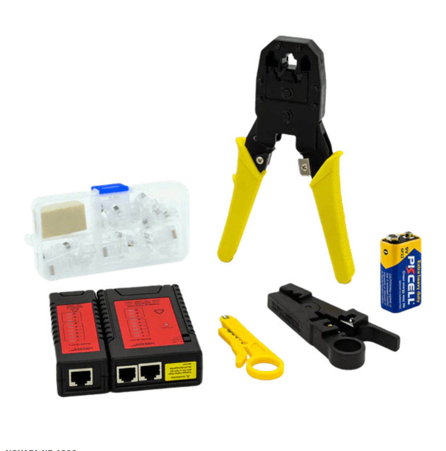 Bộ công cụ thi công và sửa chửa cáp mạng NOYAFA NF-1206