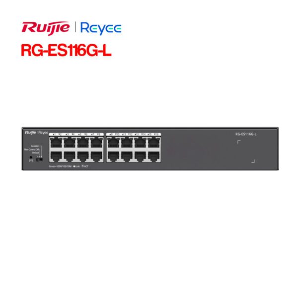 Unmanaged switch 16 cổng RUIJIE REEYE RG-ES116G-L