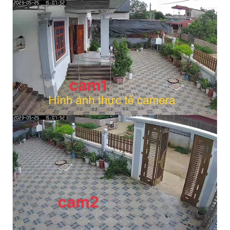 (Mới) Camera Wifi Yoosee QS415 với 2 Mắt Trong Nhà Góc Rộng, Xoay 360 Độ Có Màu Ban Đêm - Hỗ Trợ Đàm Thoại 2 Chiều - Logo 16MP