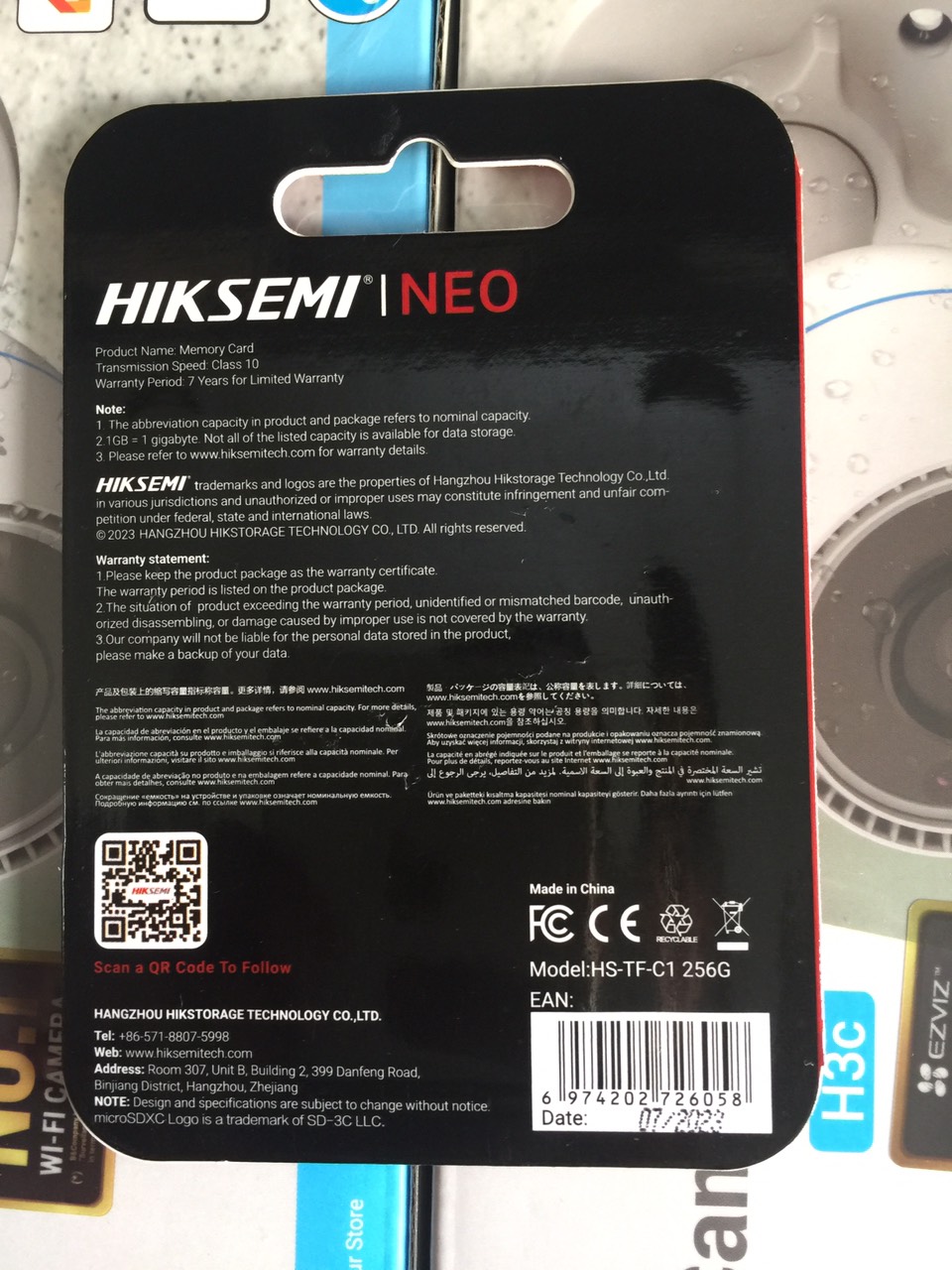 HIKSEMI 256GB HOME D1 Xanh 92Mbps - Thẻ nhớ Chính Hãng ✌ Hikvision Việt Nam | Lifetime | Thùng 20 Hộp 50c | Tương thích rất tốt với Camera Hikvision