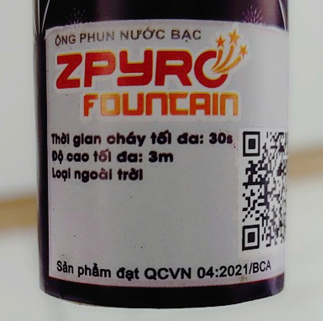 Giàn phun mini - Ống phun nước bạc (Cao 3 mét | 30 giây | Đạt QCVN:04/2021 | Bịch 5 ống tre)