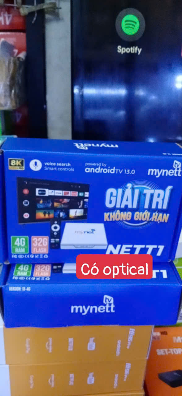 Android Tivi Box giá rẻ 4G Ram/32G Rom/Voice/Bluetooth, có sẵn remote giọng nói - Hàng nhập khẩu | Bảo hành 12 tháng | Thùng 30c
