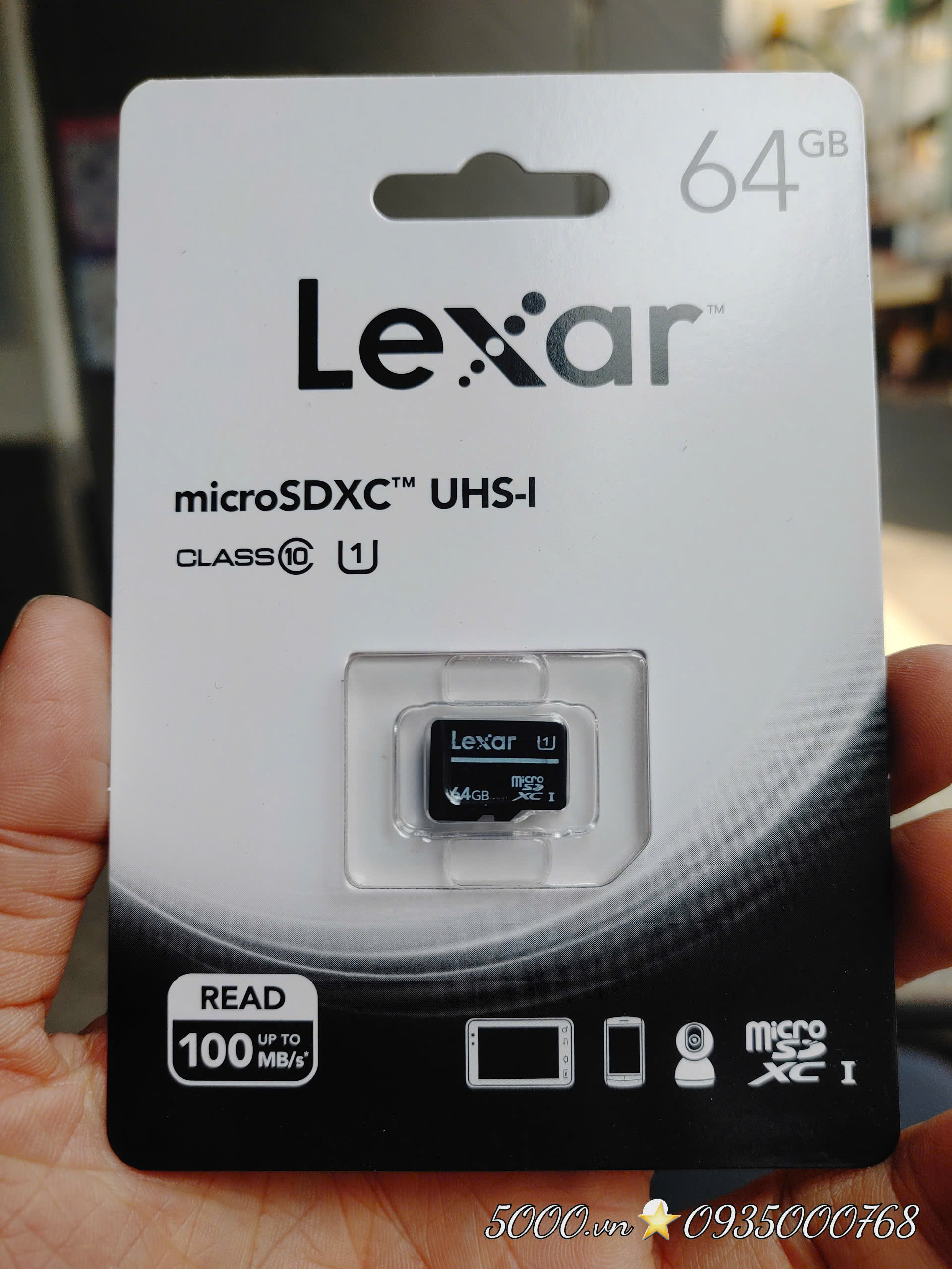 (3) Thẻ nhớ LEXAR 128GB/ 256GB/ 512GB BLACK BLUE- Hàng chính hãng | Bảo hành 3 năm | Hộp 50c