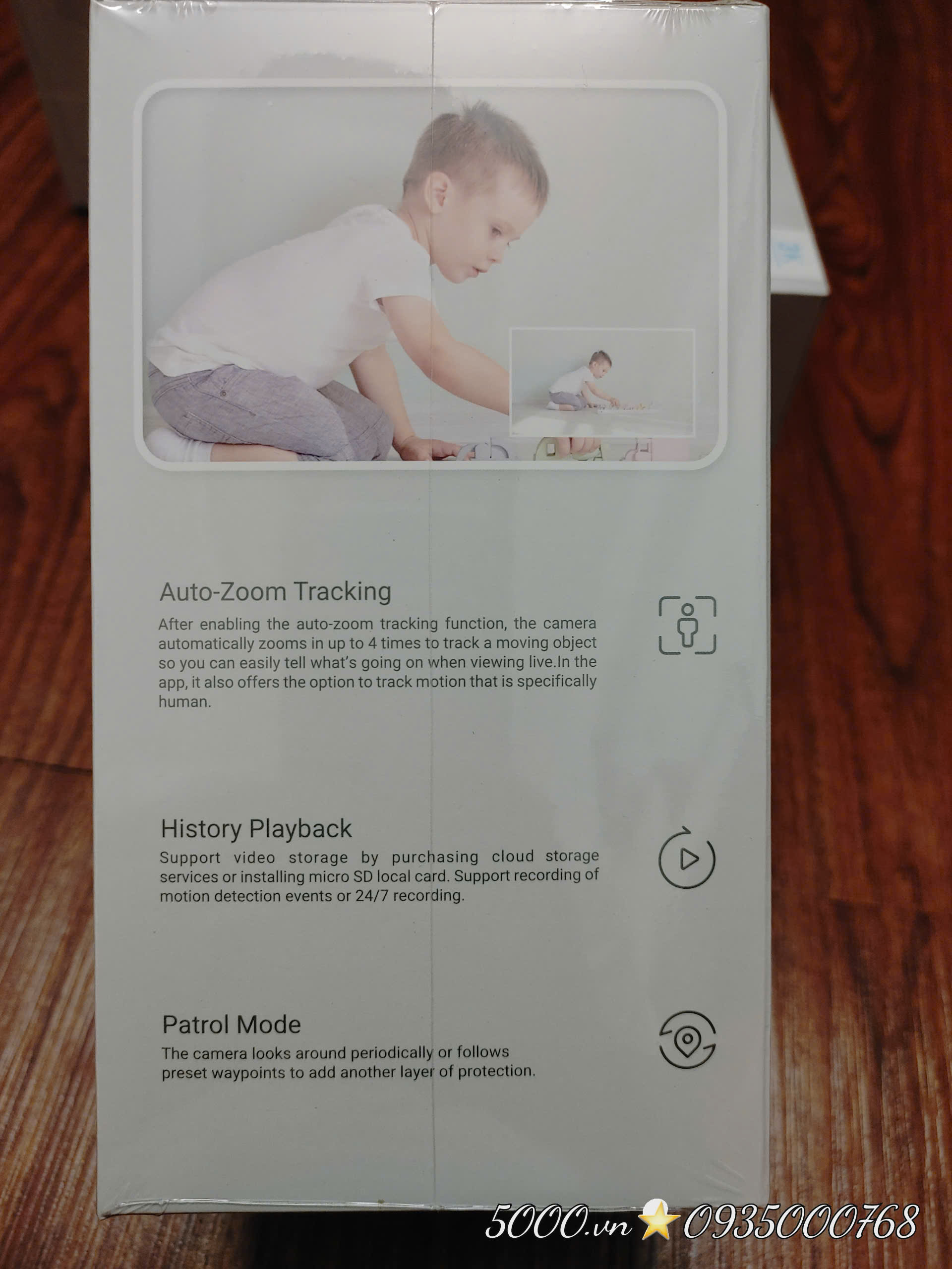 EZVIZ H6c Pro 5MP Camera WI-FI Quay Quét 360 Độ, Chạm để gọi điện, Đàm thoại 2 chiều, Ghi hình màu ban đêm, thùng 30 cái