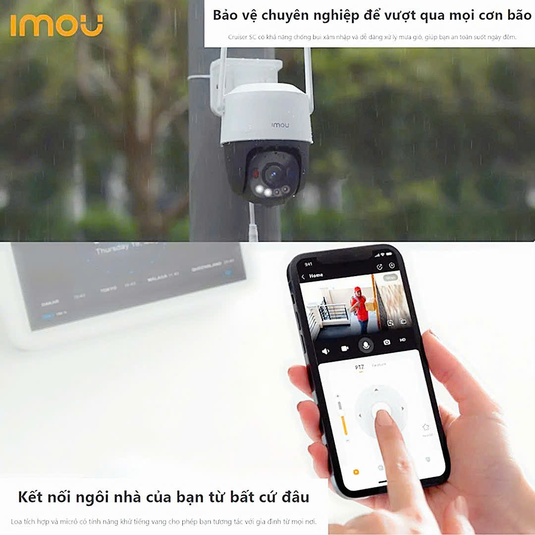 (2) 4G Camera IMOU K7FP 3MP | 5MP (Outdoor | FullColor | Khuyên dùng với Viettel)