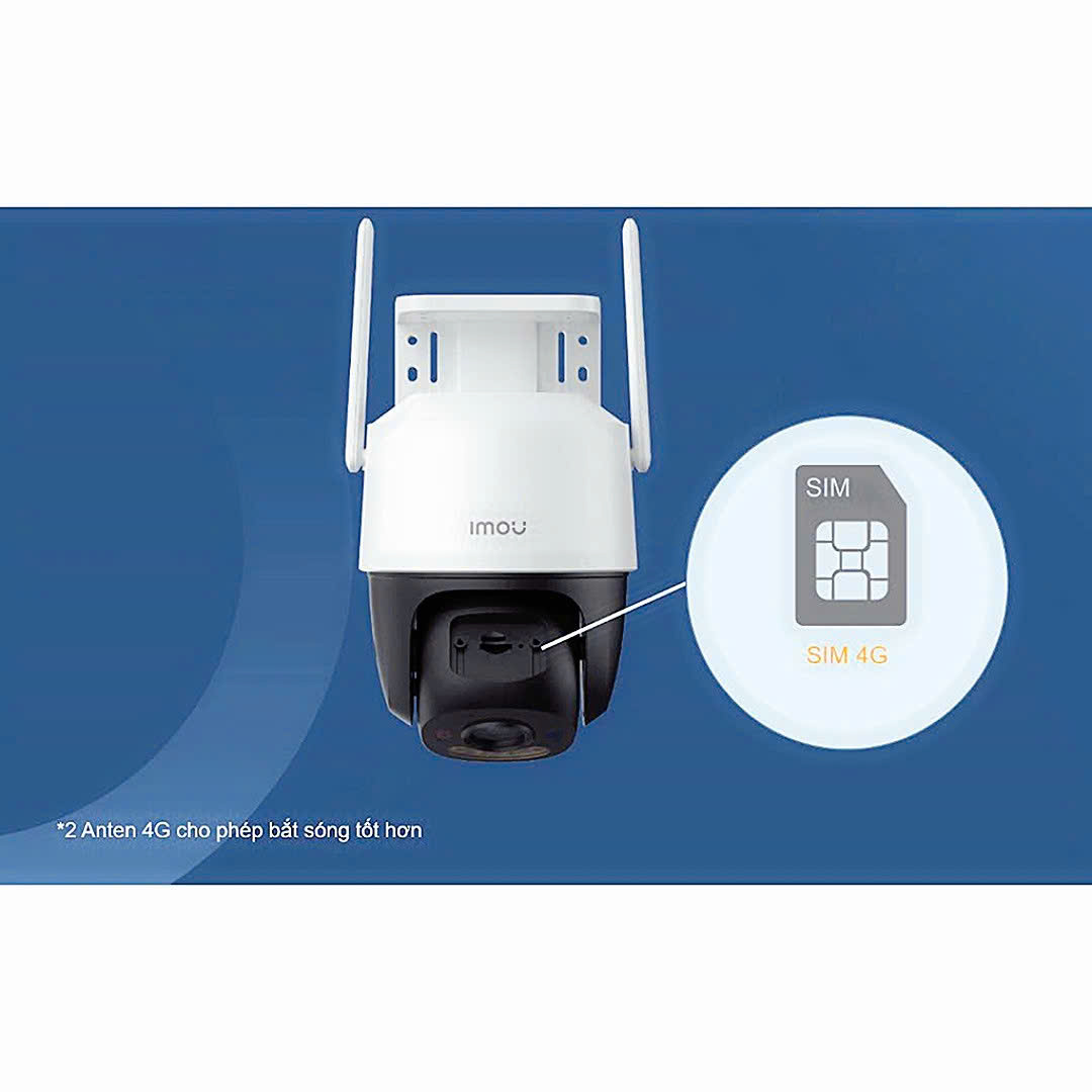 4G Camera ngoài trời 5MP IMOU K7FP-3K (Cruiser SC | Outdoor | FullColor | Sóng sim 4G mọi nhà mạng Việt Nam)
