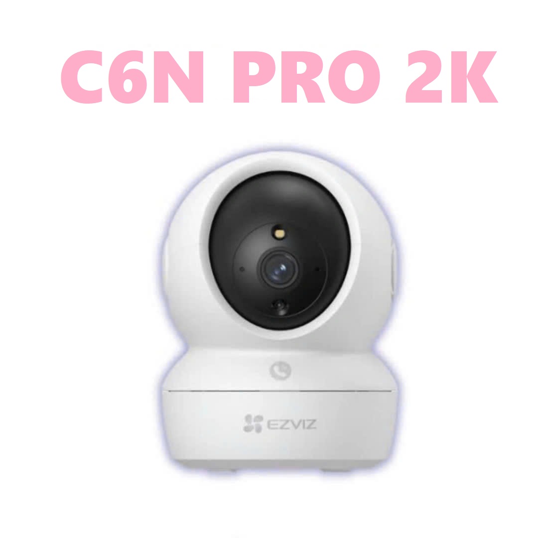 EZVIZ H6C Pro 2K - Camera Wi-Fi H6c Pro 3MP Quay Quét 360 Độ, Chạm để gọi điện, Đàm thoại 2 chiều, Ghi hình màu ban đêm, thùng 30 cái
