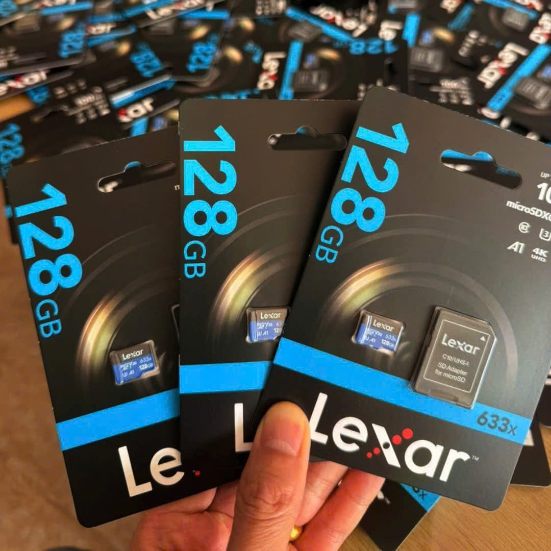 (3) Thẻ nhớ LEXAR 128GB/ 256GB/ 512GB BLACK BLUE- Hàng chính hãng | Bảo hành 3 năm | Hộp 50c