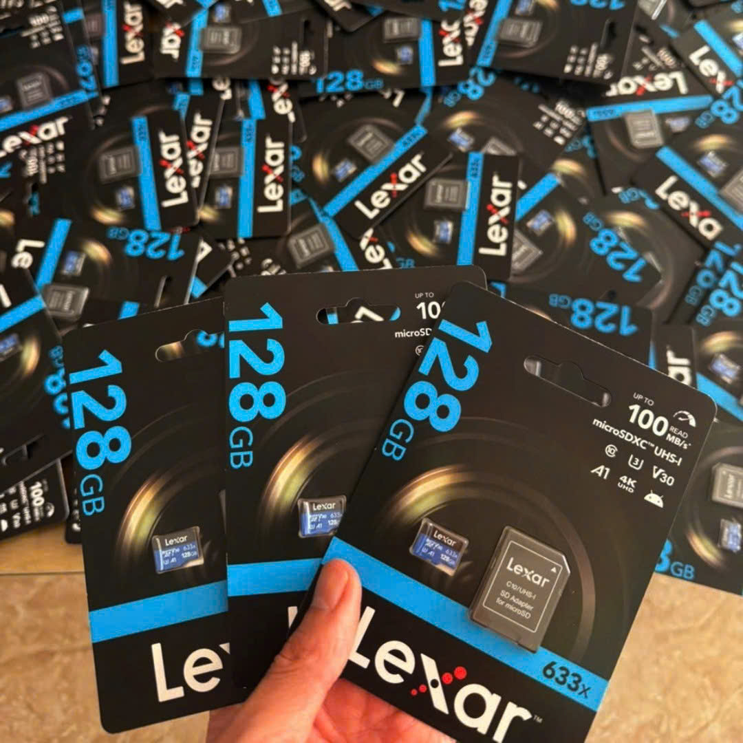 (3) Thẻ nhớ LEXAR 128GB/ 256GB/ 512GB BLACK BLUE- Hàng chính hãng | Bảo hành 3 năm | Hộp 50c