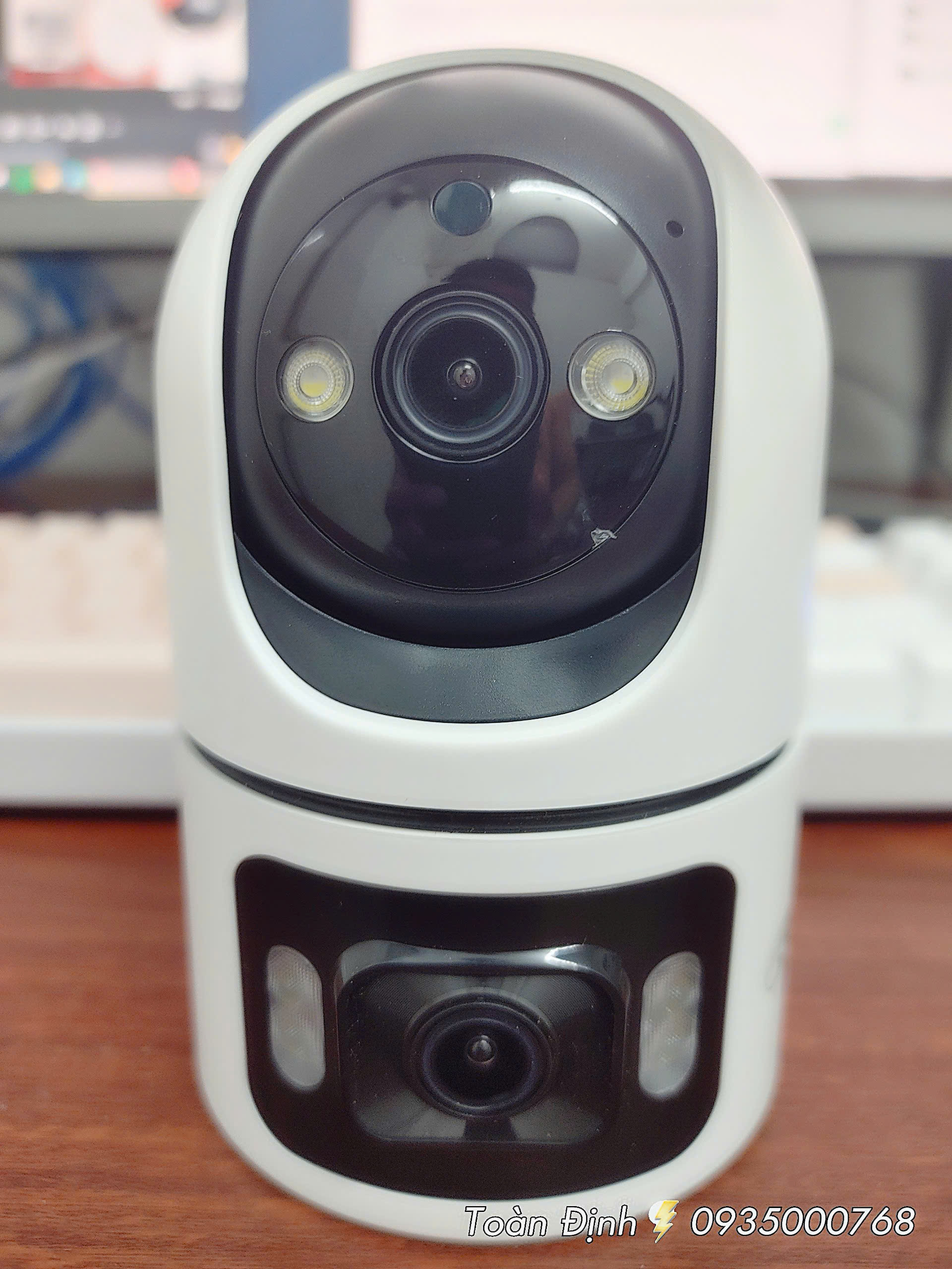 Camera Wi-Fi 12MP ICAM365 S2XP Dual Mix 6MP + 6MP (2 mắt 2 khung hình) (Thùng 30 hộp | Bảo hành 12 tháng | App: ICAM365)