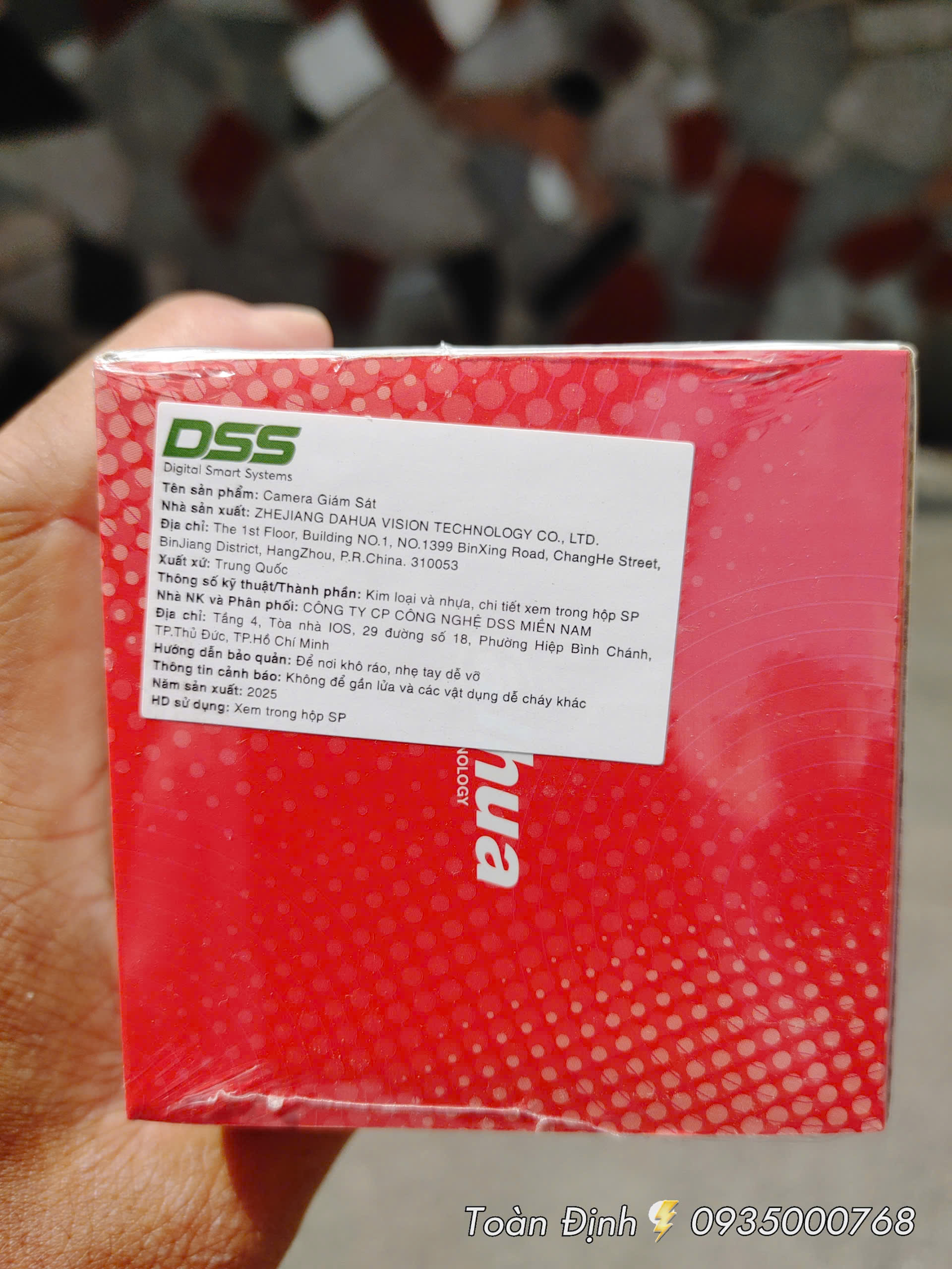 Camera Wi-Fi 3MP DAHUA C3A (Cube 2K)