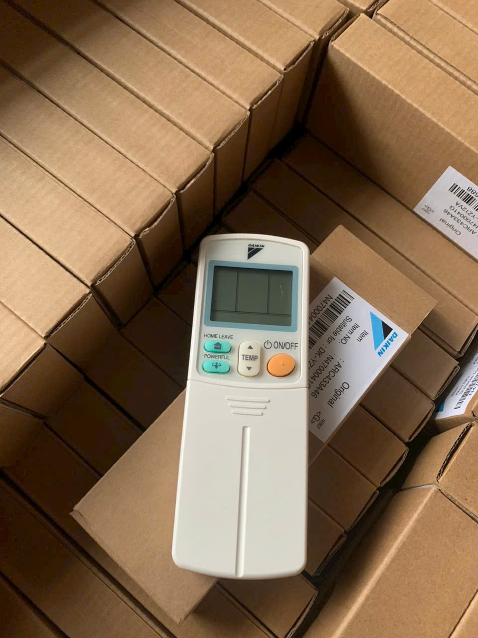 Remote Máy lạnh Daikin chính hãng - Hàng Nhập Khẩu | Nguyên Hộp | Bảo Hành 1 năm