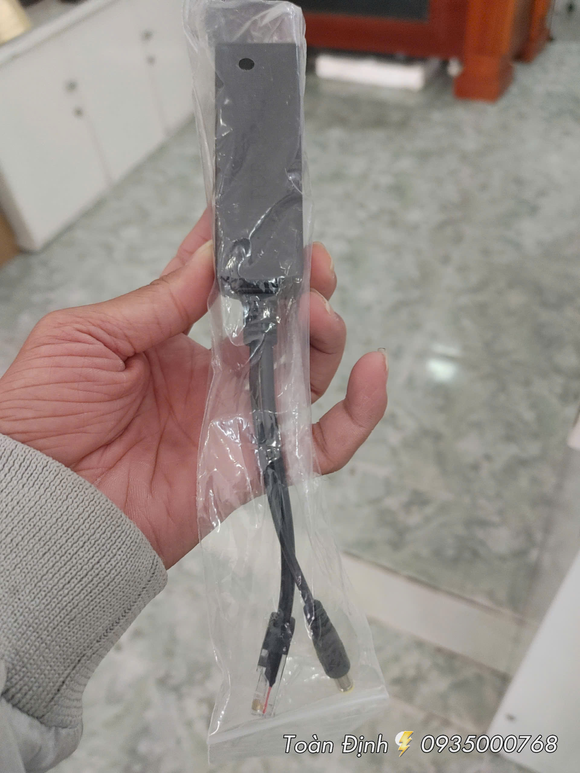 Đầu chuyển POE Splitter 48V sang 12V cho camera và thiết bị mạng - Bảo hành tem 3 tháng