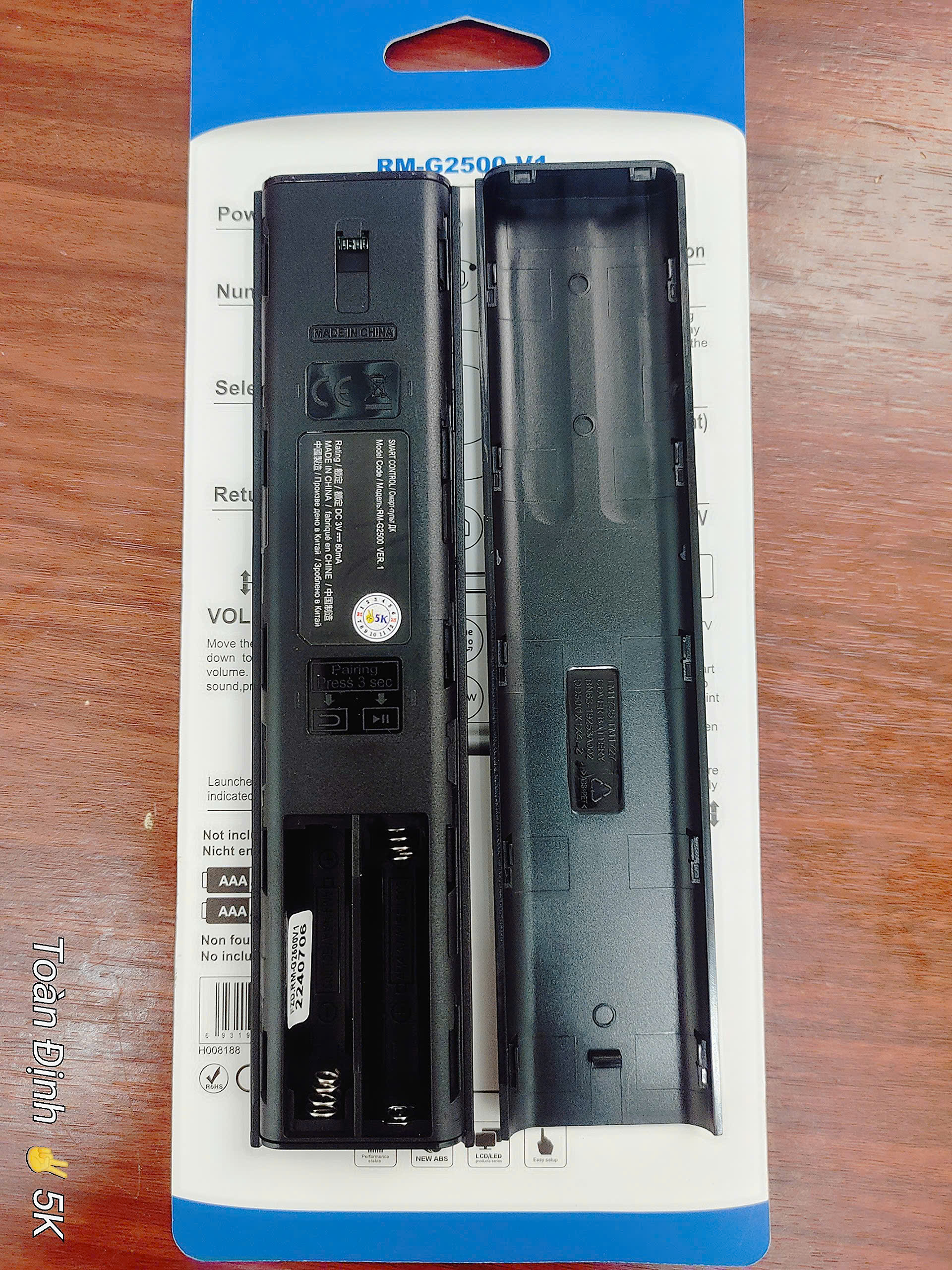 Remote Tivi SAMSUNG voice, điều khiển bằng giọng nói - FullBox | Hàng nhập khẩu | Bảo hành 6 Tháng