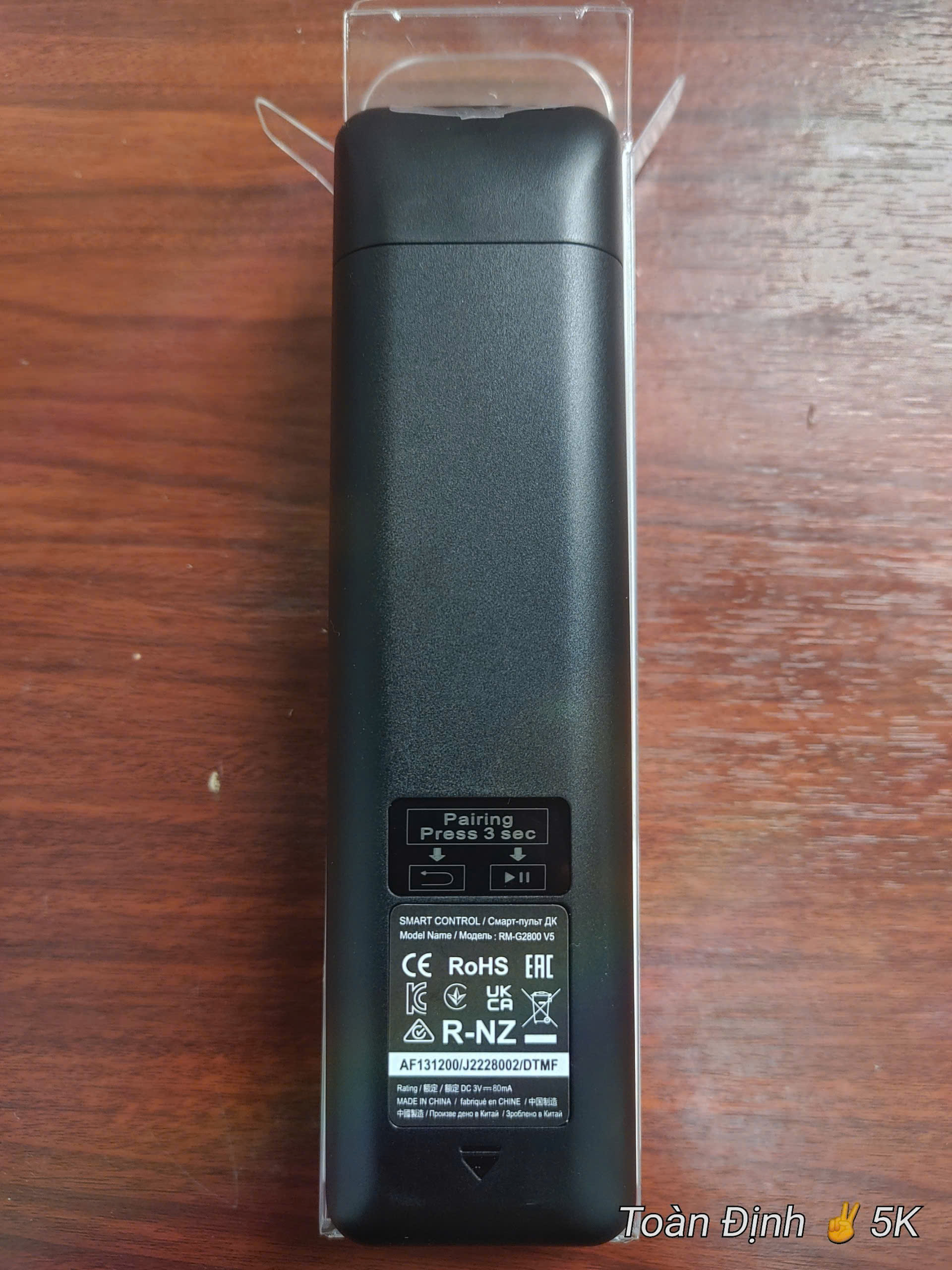 Remote Tivi SAMSUNG voice, điều khiển bằng giọng nói - FullBox | Hàng nhập khẩu | Bảo hành 6 Tháng