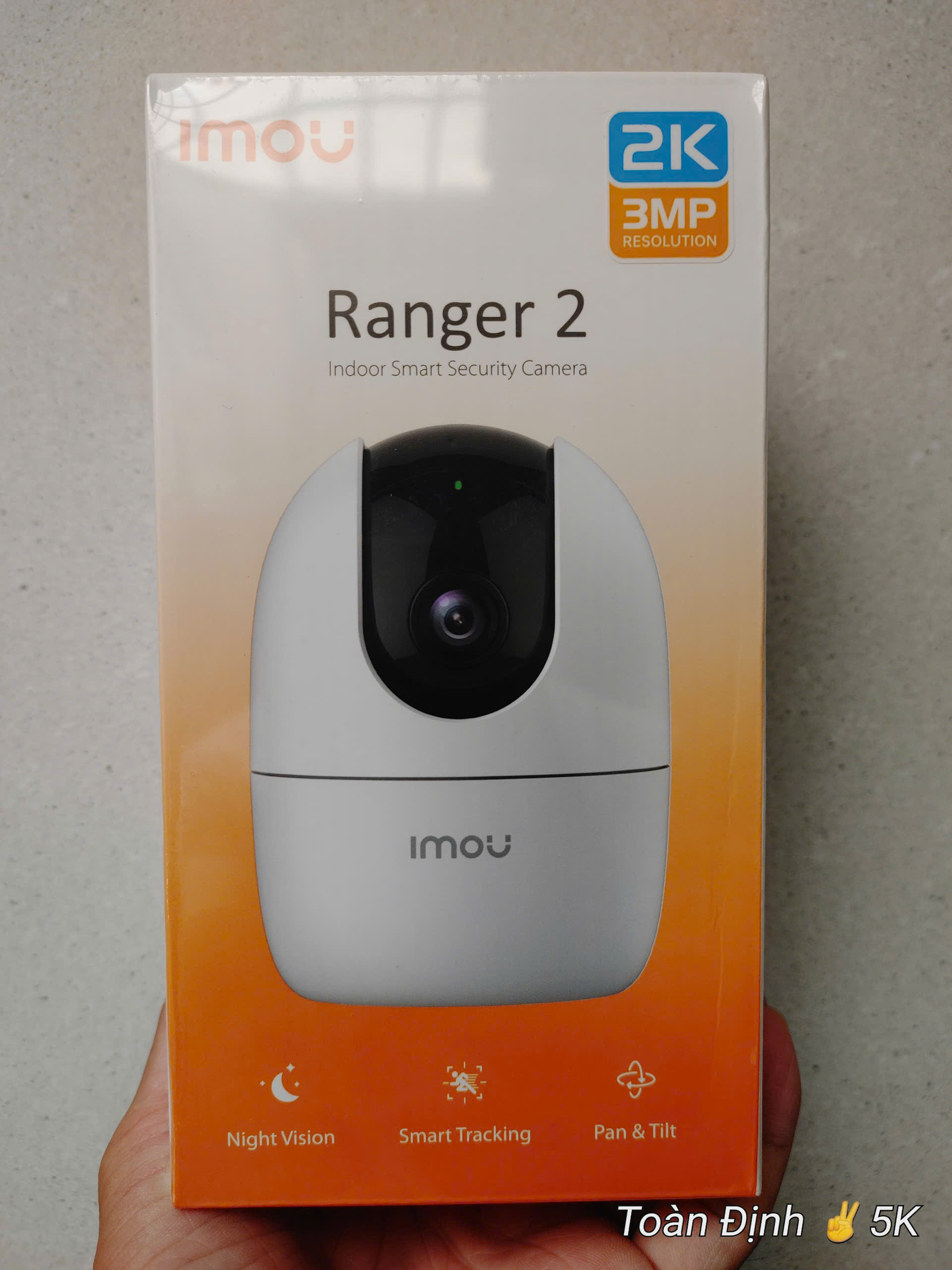 Camera Wi-Fi 3MP IMOU A32 (Ranger 2 - Camera quốc dân - Thùng 30c - Giá này không có CTKM)