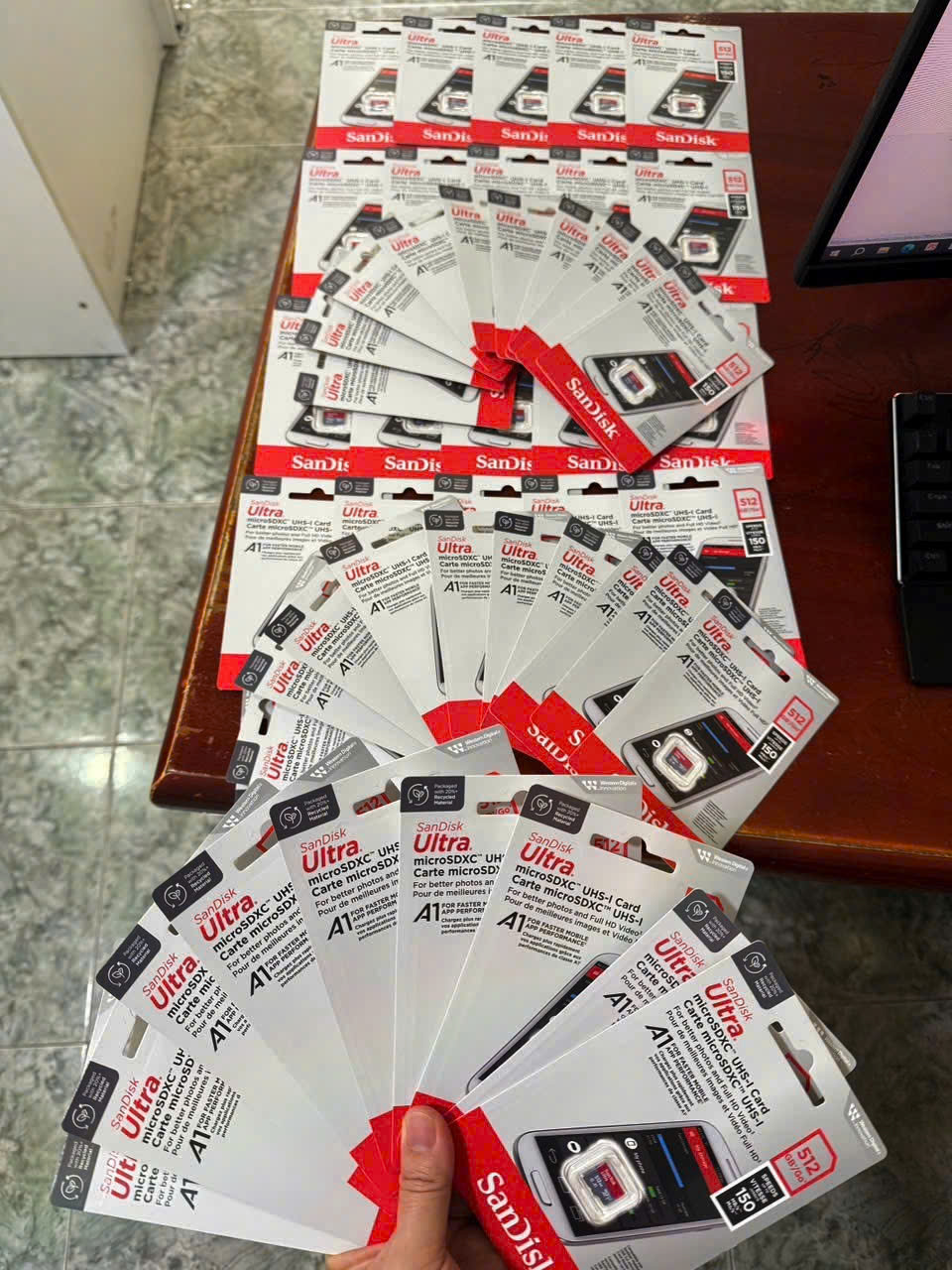 Thẻ nhớ SANDISK 512GB - Hàng Chính Hãng ✌ Sandisk Việt Nam | Có tem phụ | 10 Năm | Hộp 100c