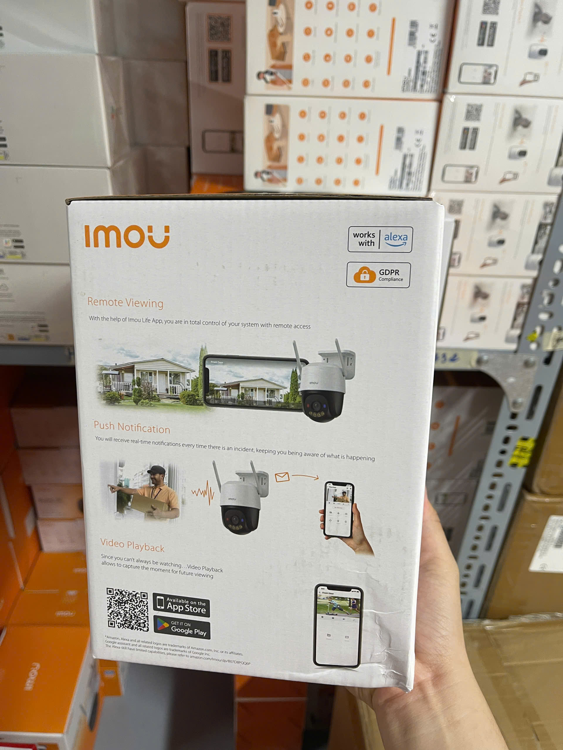 4G Camera ngoài trời 3MP IMOU K7FP-2K (Cruiser SC | Outdoor | FullColor | Sóng sim 4G mọi nhà mạng Việt Nam)