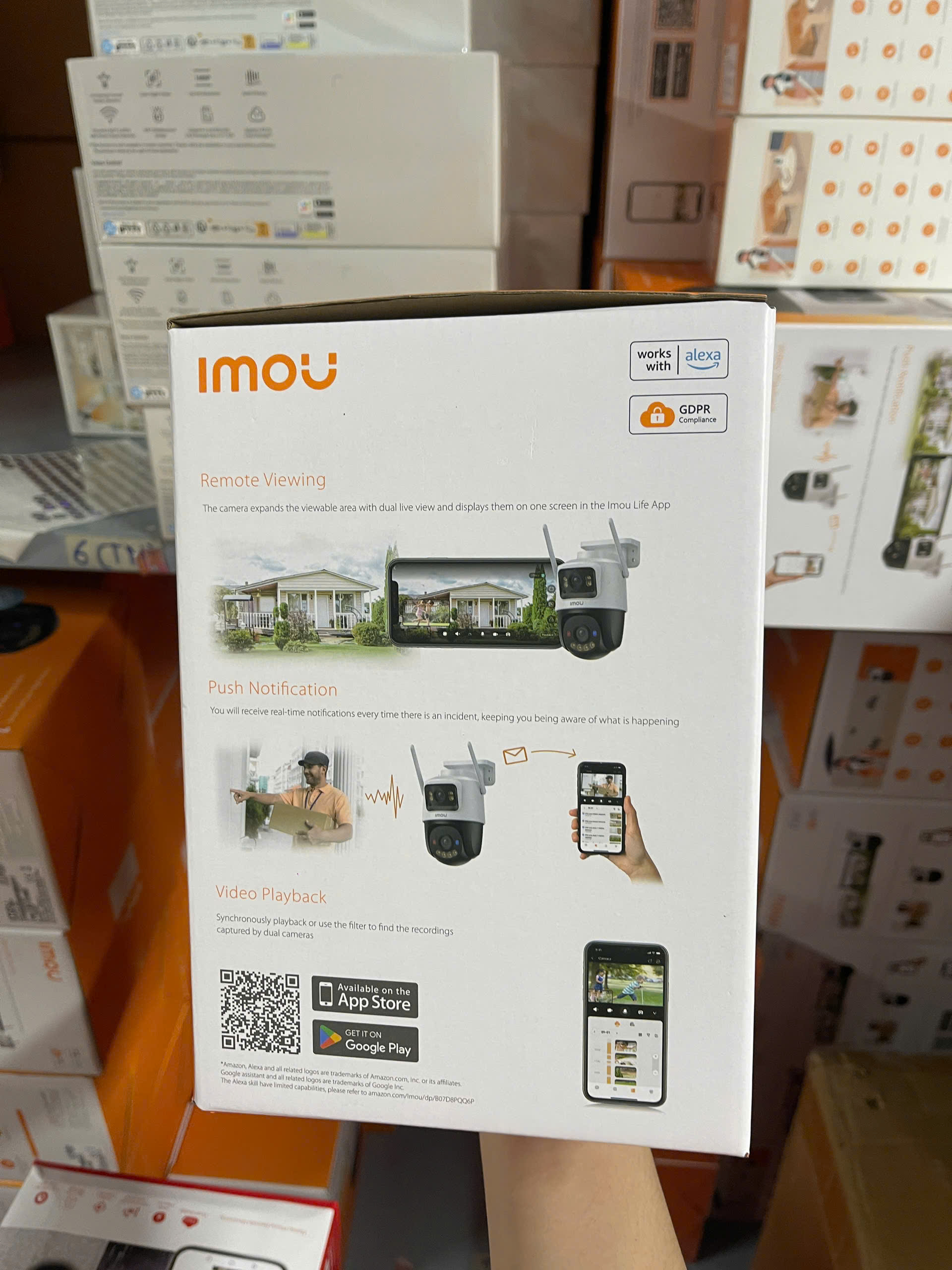 4G Camera ngoài trời 6MP IMOU S7XCP-6MP (Outdoor | Dual Lens | FullColor | Sim 4G mọi nhà mạng Việt Nam | Model:IPC-S7XCP-6M1TED-EU)