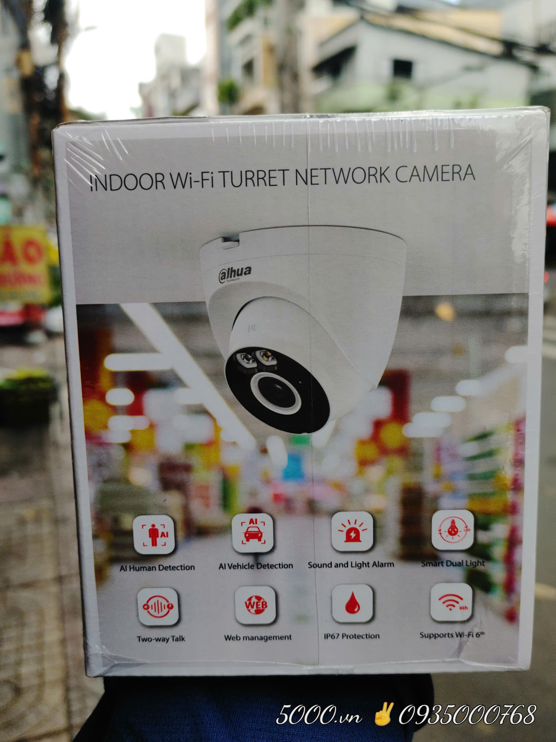 Camera Wifi 3MP DAHUA DH-IPC-HDW1339DA-SW-PV
