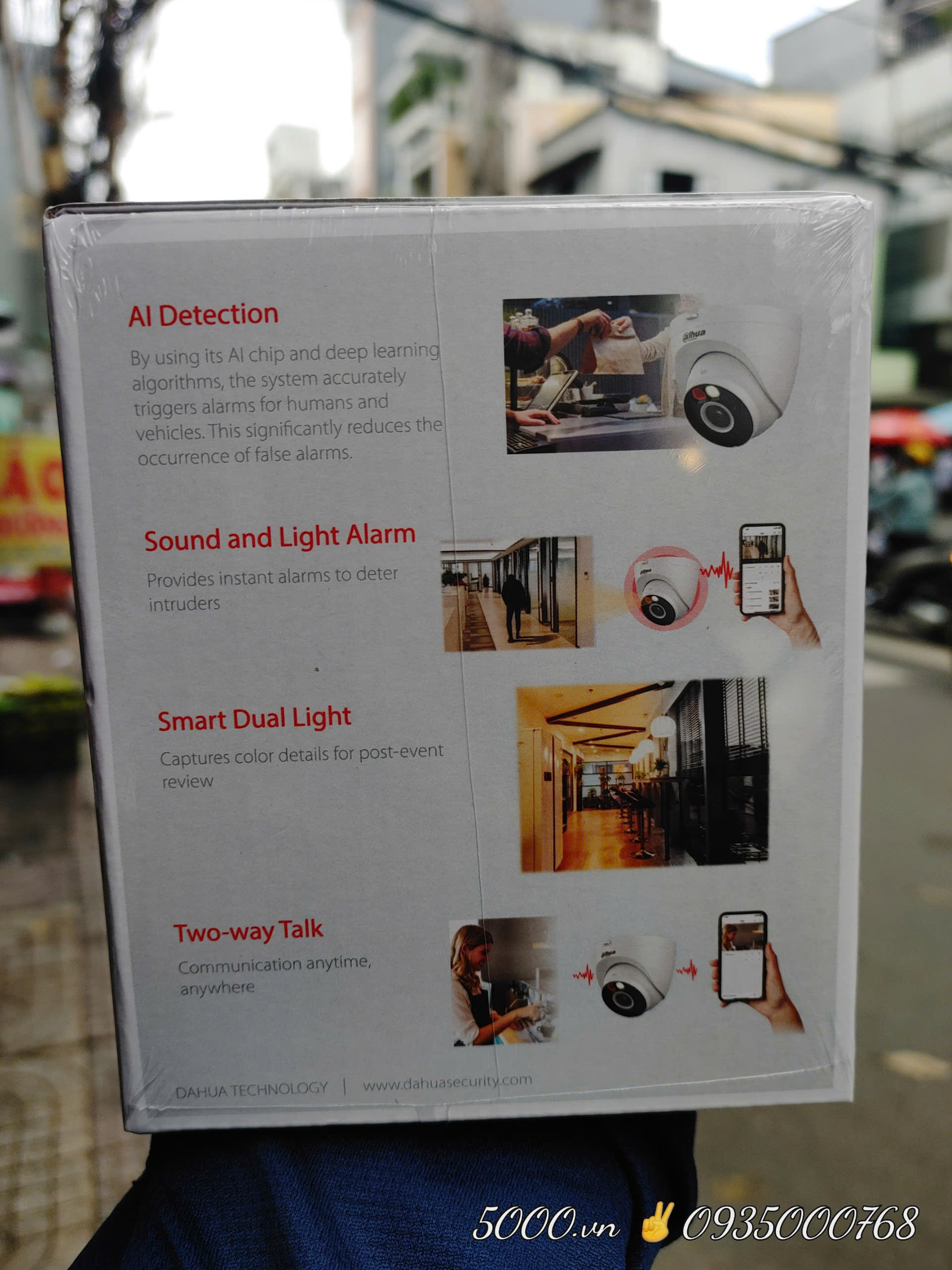 Camera Wifi 3MP DAHUA DH-IPC-HDW1339DA-SW-PV