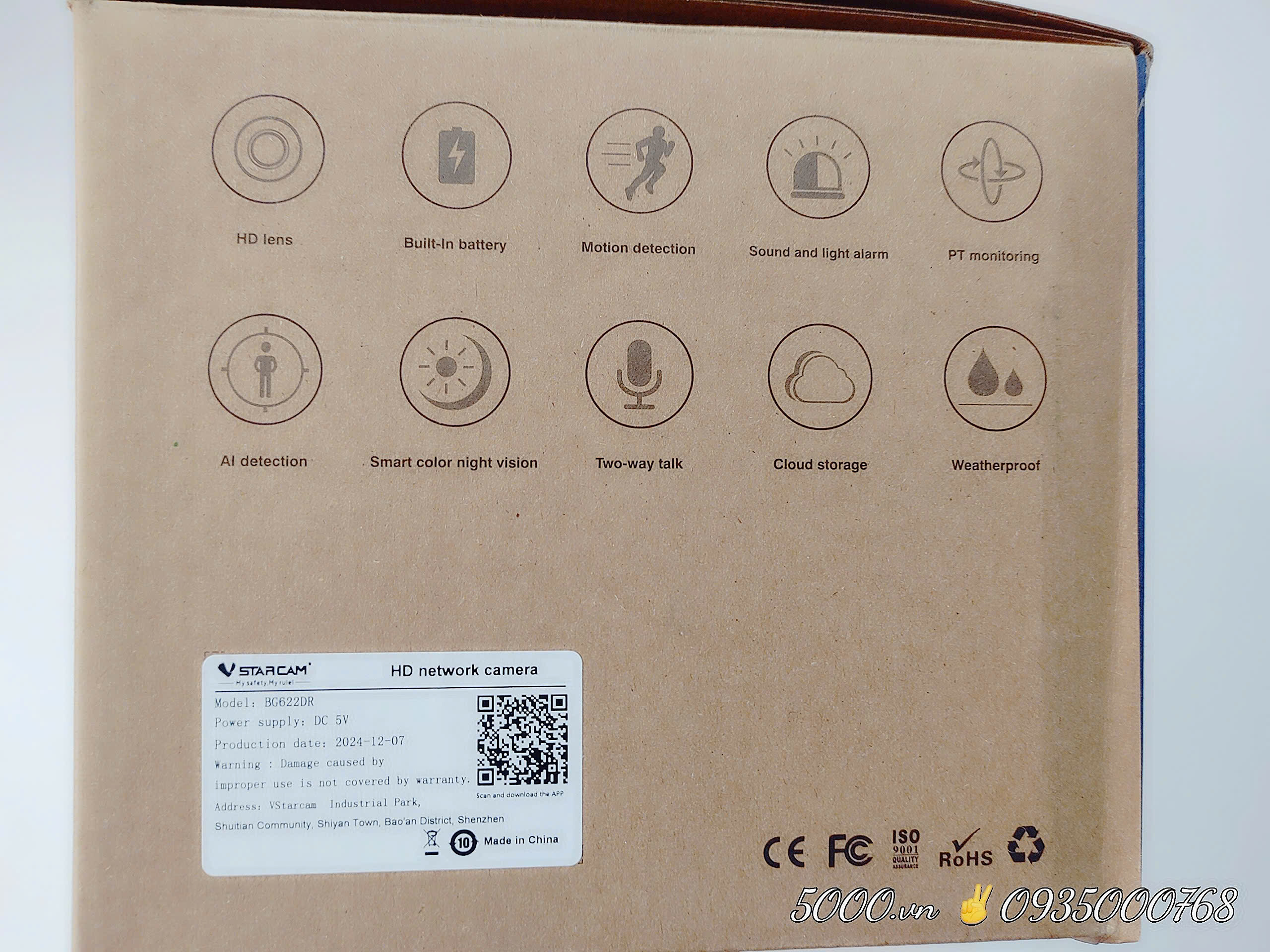 4G Net Solar PTZ Camera O-KAM PRO G622D (Sim 4G, Pin lưu trữ 24h, Tấm NLMT 6.000mAh, chân đế dài, xoay 360 độ , đàm thoại, có màu, thùng 12c)