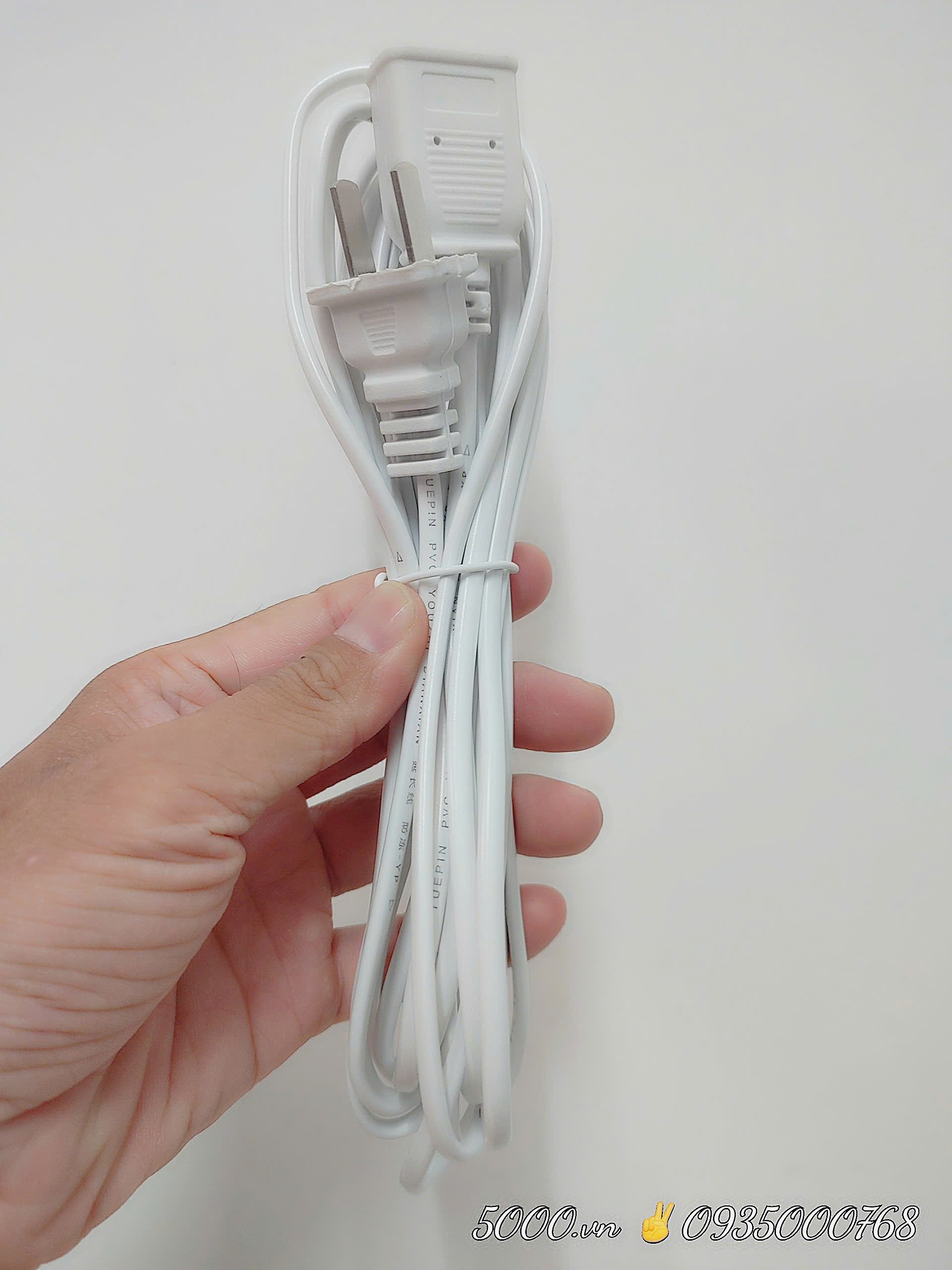 Phích cắm âm dài 5 mét - Nối  dài tiện lợi, sẵn 2 đầu đực và cái, bịch 1 cái