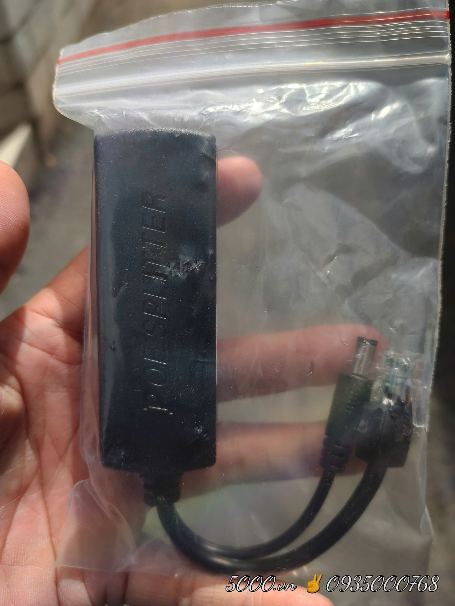 (4) Đầu chuyển POE SPLITTER từ POE ra 12V / 5V / hoặc 2 cổng POE cho camera và thiết bị mạng - Bảo hành tem 3 tháng