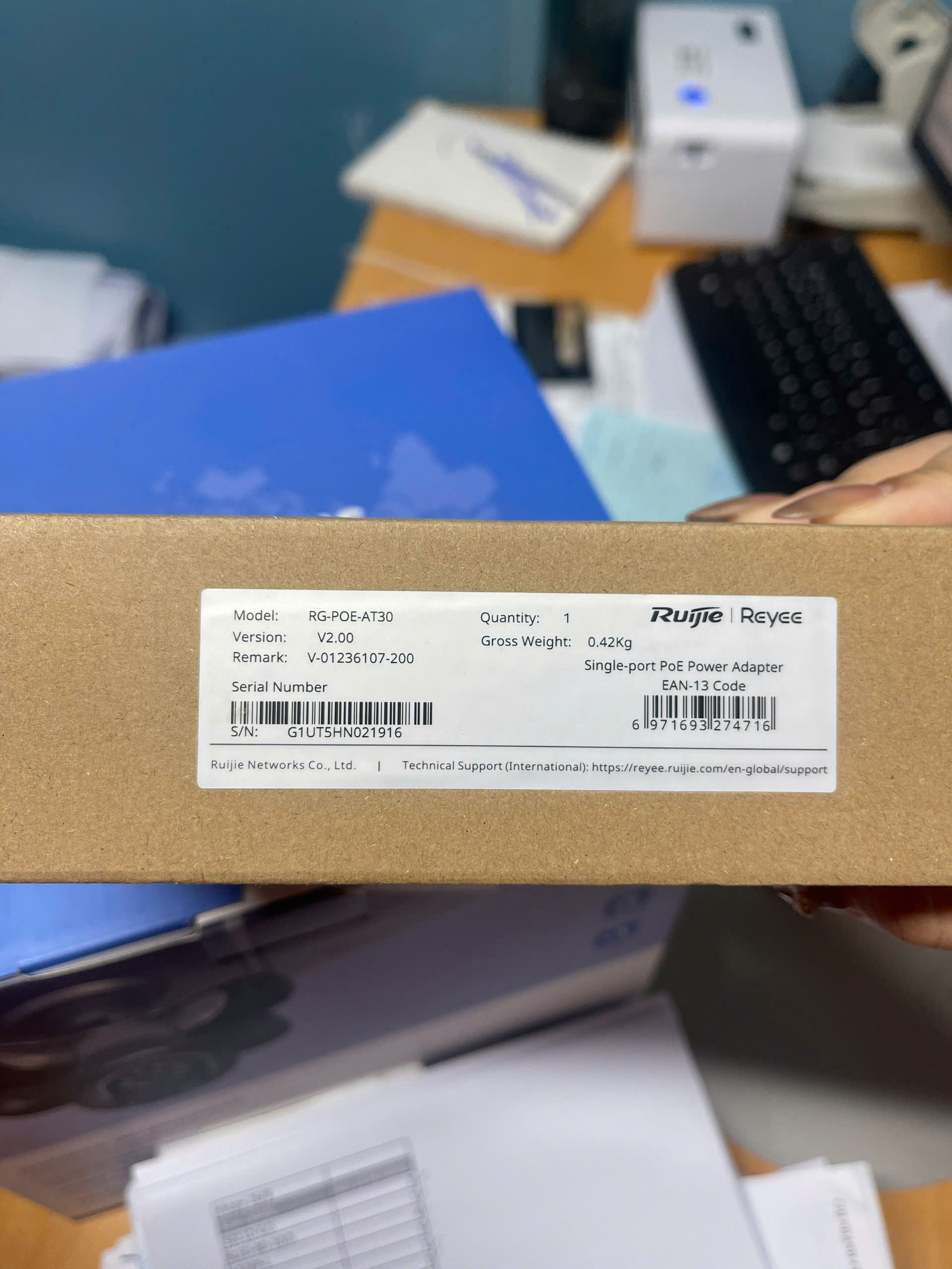 (4) Đầu chuyển POE SPLITTER từ POE ra 12V / 5V / hoặc 2 cổng POE cho camera và thiết bị mạng - Bảo hành tem 3 tháng