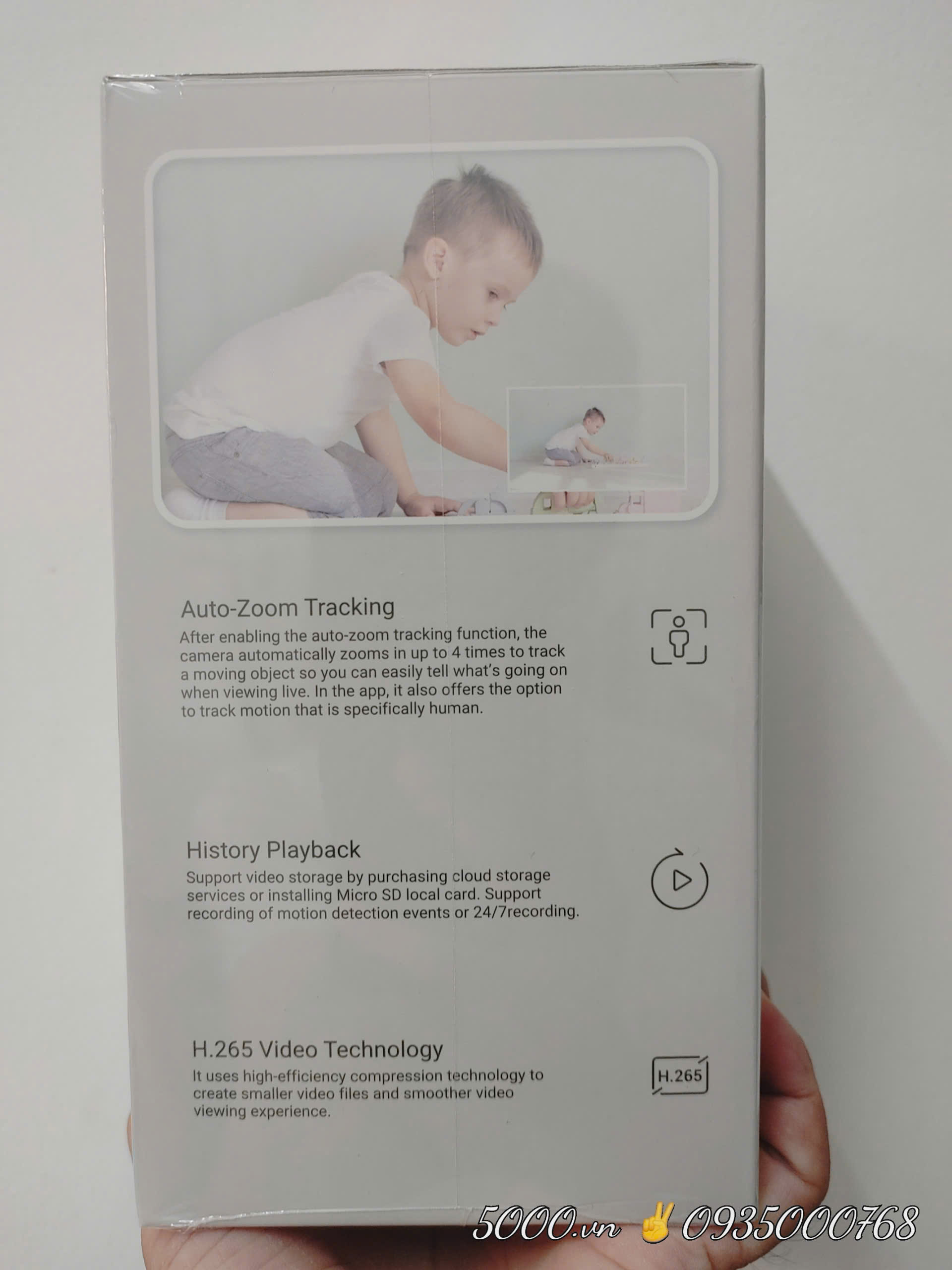 EZVIZ H6C Pro 4MP, Camera Wi-Fi H6c Pro 2K+ Quay Quét 360 Độ, Chạm để gọi điện, Đàm thoại 2 chiều, Ghi hình màu ban đêm, thùng 30 cái