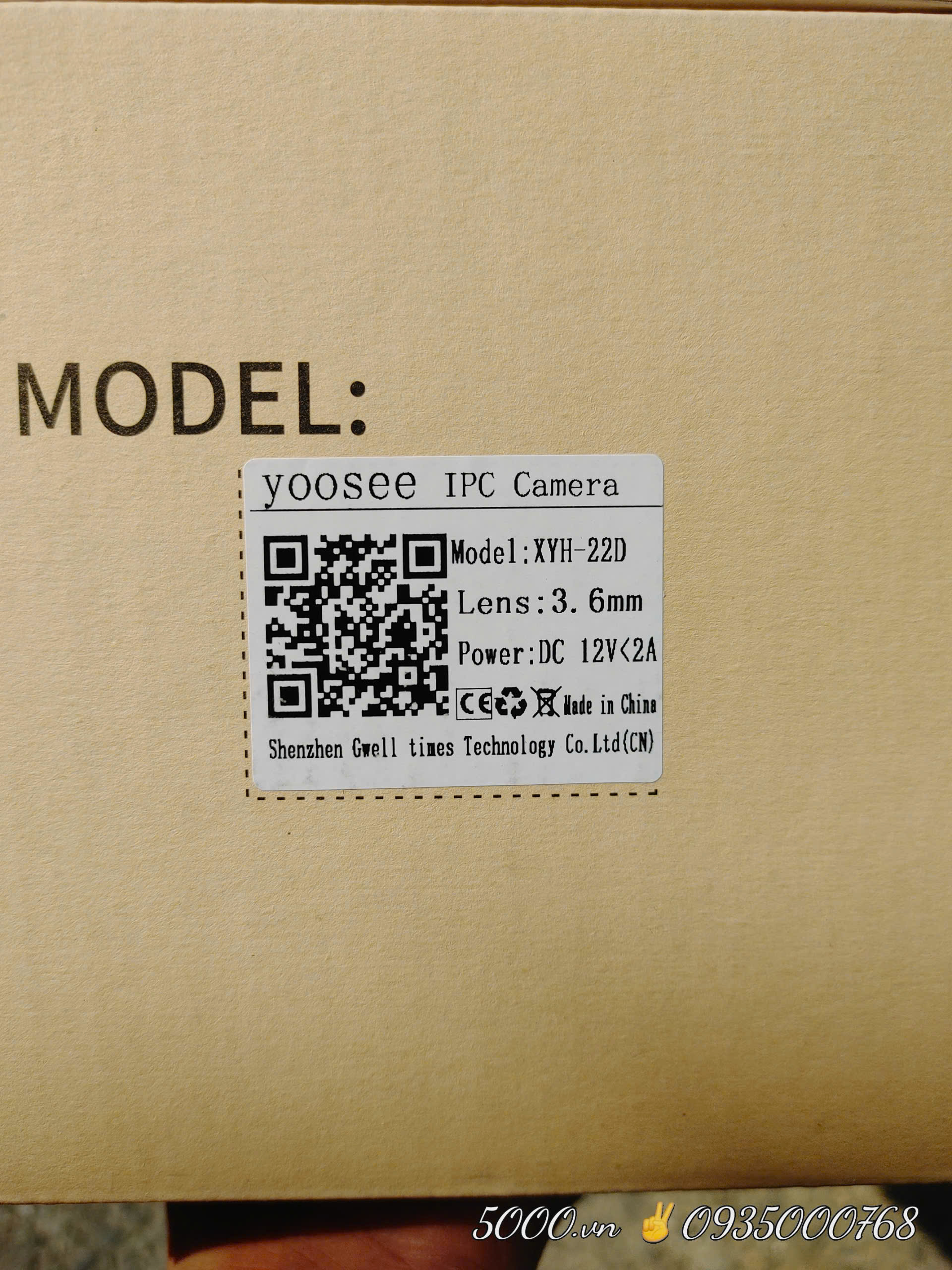 YOOSEE XYH-22D - Camera Wi-Fi 3 mắt 3 khung thực | Thiết kế đặc biệt, hỗ trợ lắp góc tường KHÓ | Tông màu TRẮNG MỊN | Hộp Carton dày 3 lớp | Bảo hành 12 tháng | Thùng 12c