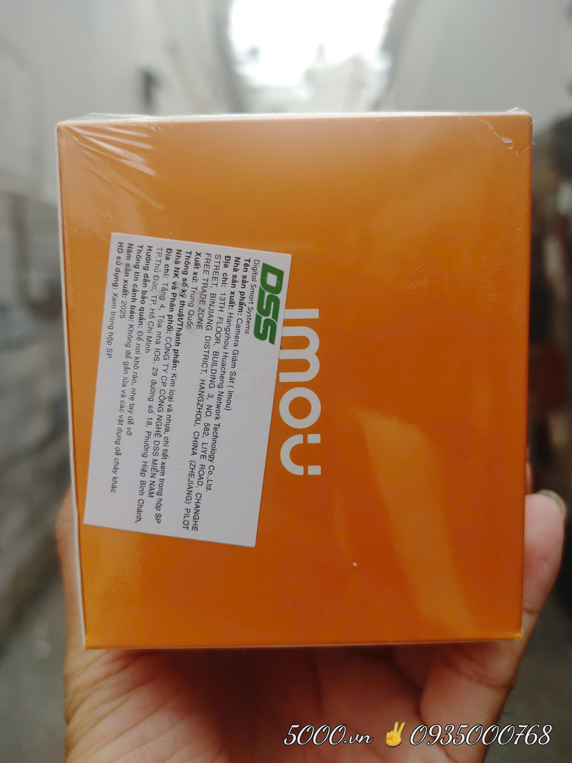 (5) Camera Wi-Fi 3MP IMOU C32 , phong cách Cube (Đàm thoại 2 chiều | Đế nam châm hít sắt cực mạnh | nhận thẻ 512GB | Onvif | H.265)