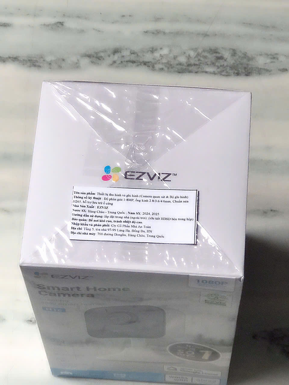 (6) EZVIZ H1C & Cube khác, Camera siêu nhỏ, đế nam châm, Type-C, nhận thẻ 512G, Đàm thoại, góc rộng 108 độ, thùng 36C)