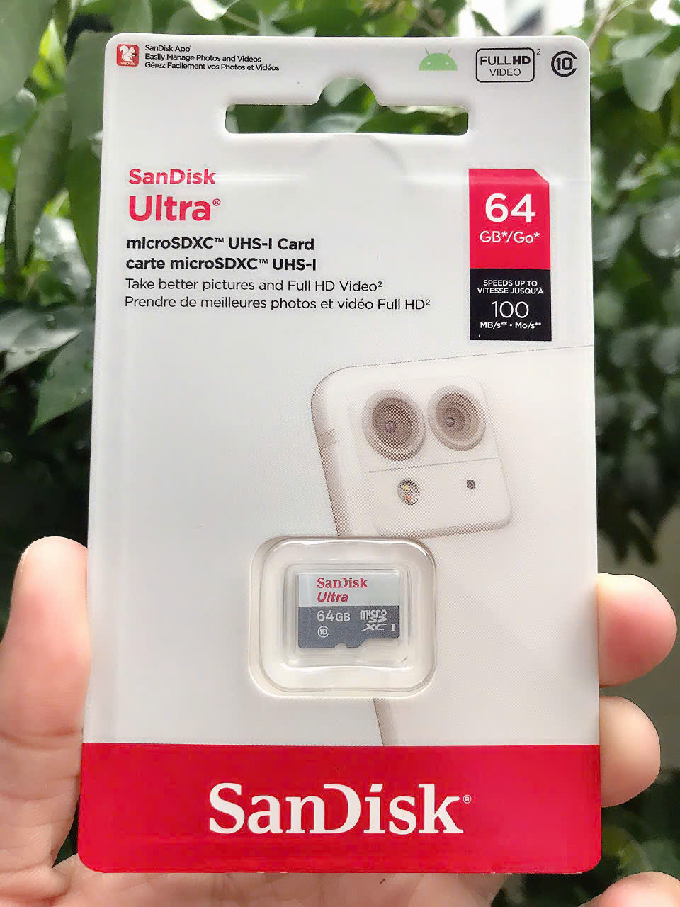 Thẻ nhớ SANDISK 64GB Chính Hãng ✌ Lifetime | Hộp 100c | Giá mua kèm Camera, mua rời +5K