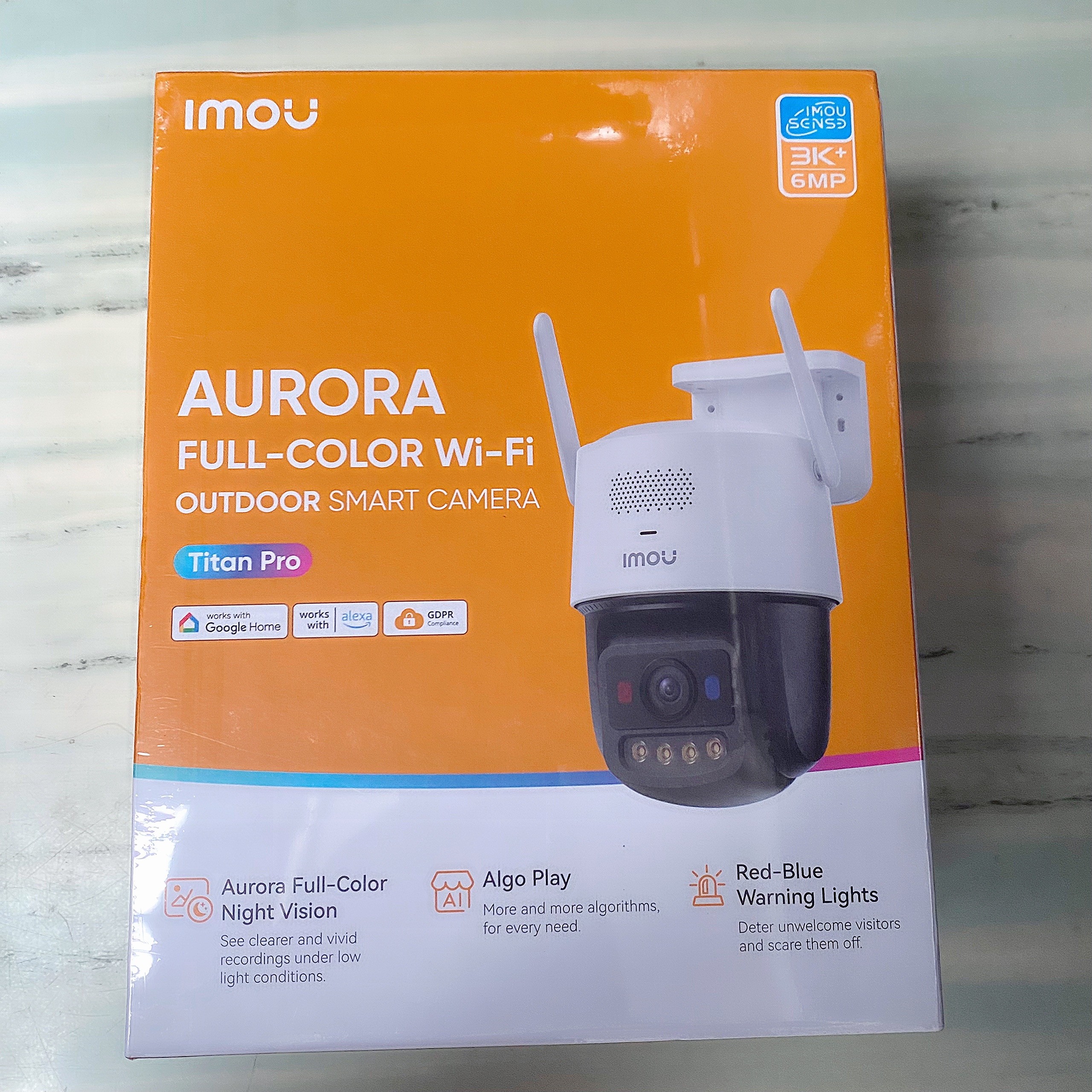 IMOU TITAN U7LP 6MP, TITAN PRO 3K Plus - Camera Wi-Fi xem Đêm như Ngày mà Không cần bật LED