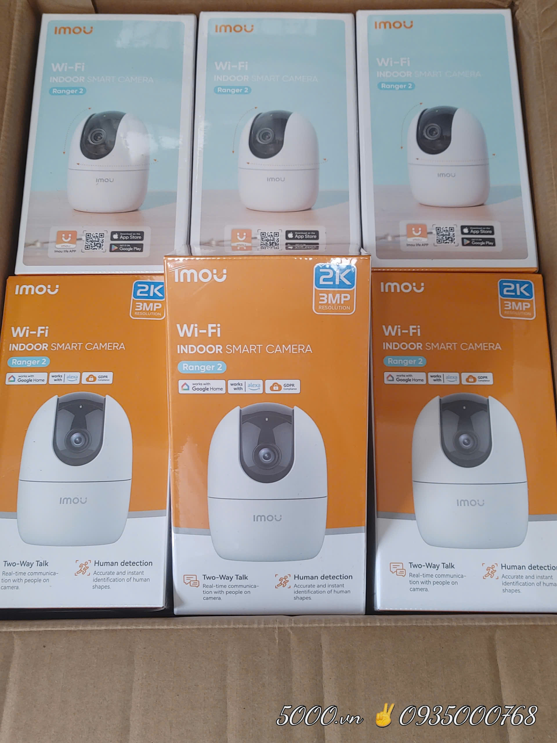 IMOU A32 - 3MP (Camera Wi-Fi Ranger 2 | Camera quốc dân | Thùng 30c  | KLT: 300g)