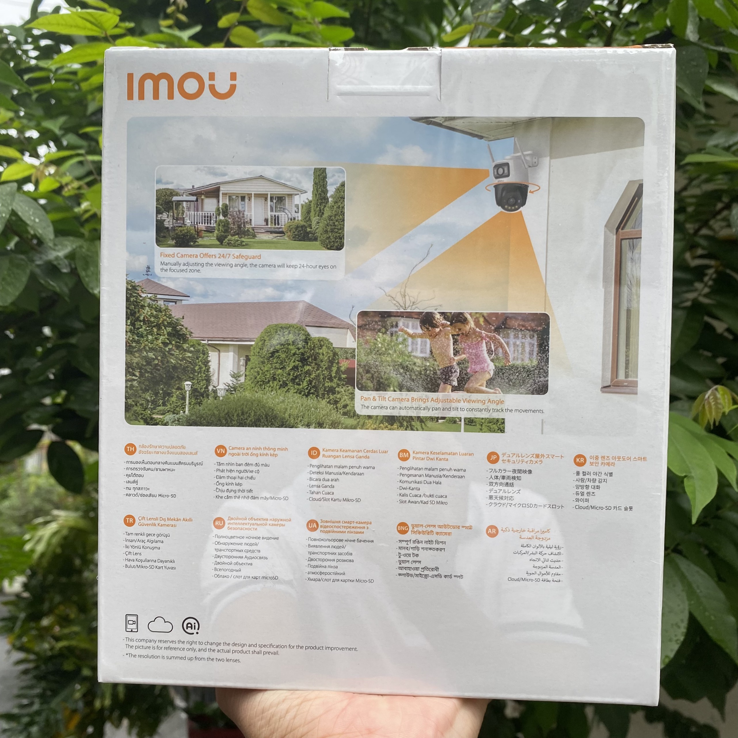 IMOU S7XP 6MP (Camera Wi-Fi Cruiser Dual | Outdoor | FullColor | Có đèn báo động trắng | Dual Lens 3MP+3MP)