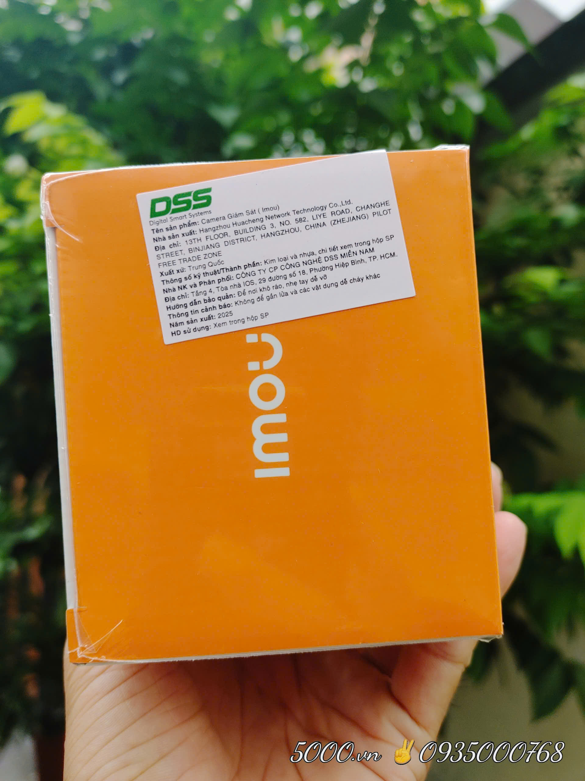IMOU A52 PRO 5MP (RANGER 2 PRO 3K với: Wifi 6 - 5Ghz | Full Color | AOR | H.265 | 512GB | Góc rộng hơn | Loa to hơn | Nhận diện Human tốt hơn | KLT: 350g)